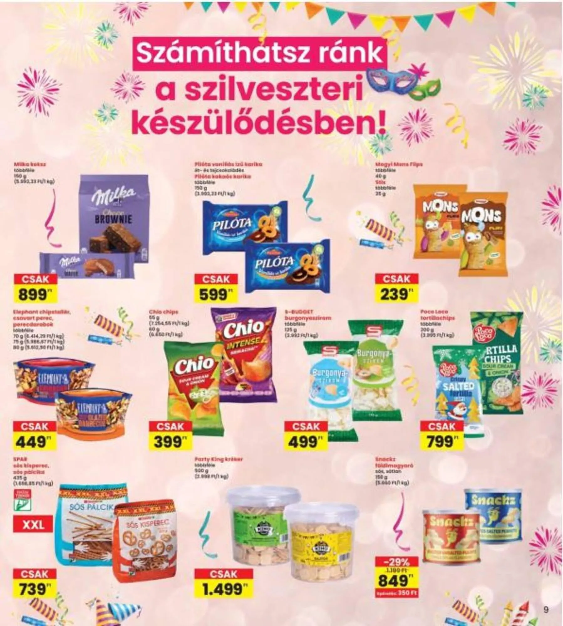 Katalógus Interspar akciós újság december 23.-tól január 2.-ig 2026. - Oldal 9