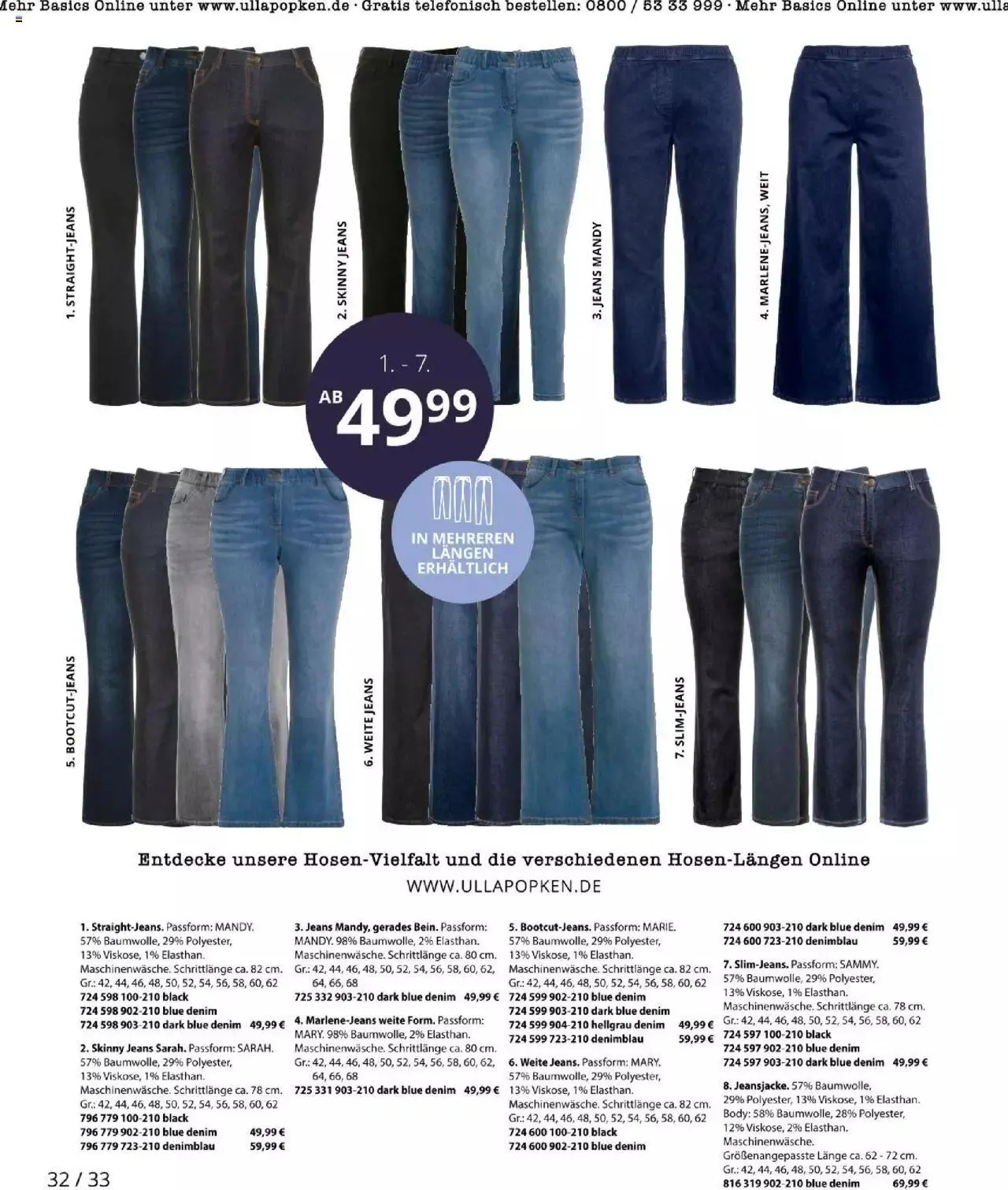 Katalógus Ulla Popken Akciós újság augusztus 1.-tól augusztus 31.-ig 2023. - Oldal 32