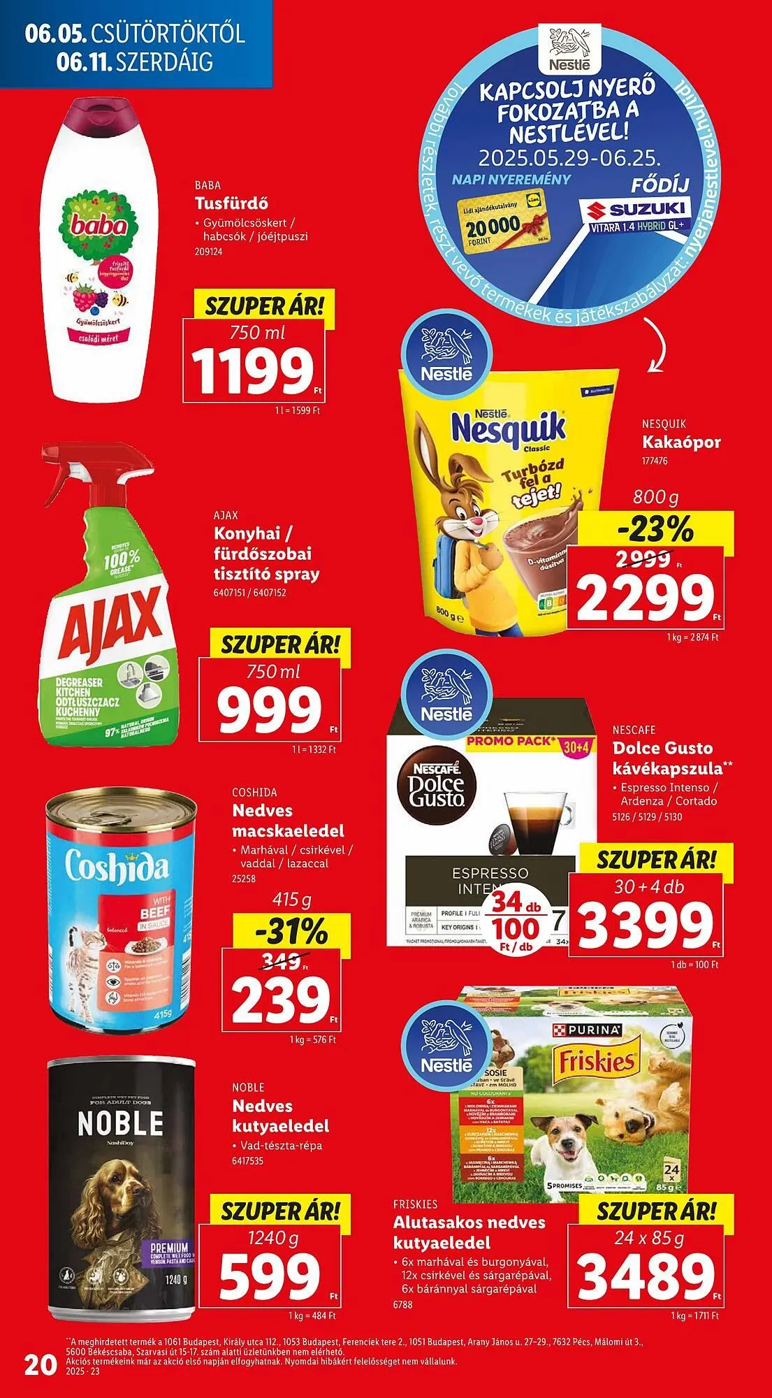 Katalógus Lidl akciós újság június 5.-tól június 11.-ig 2025. - Oldal 20