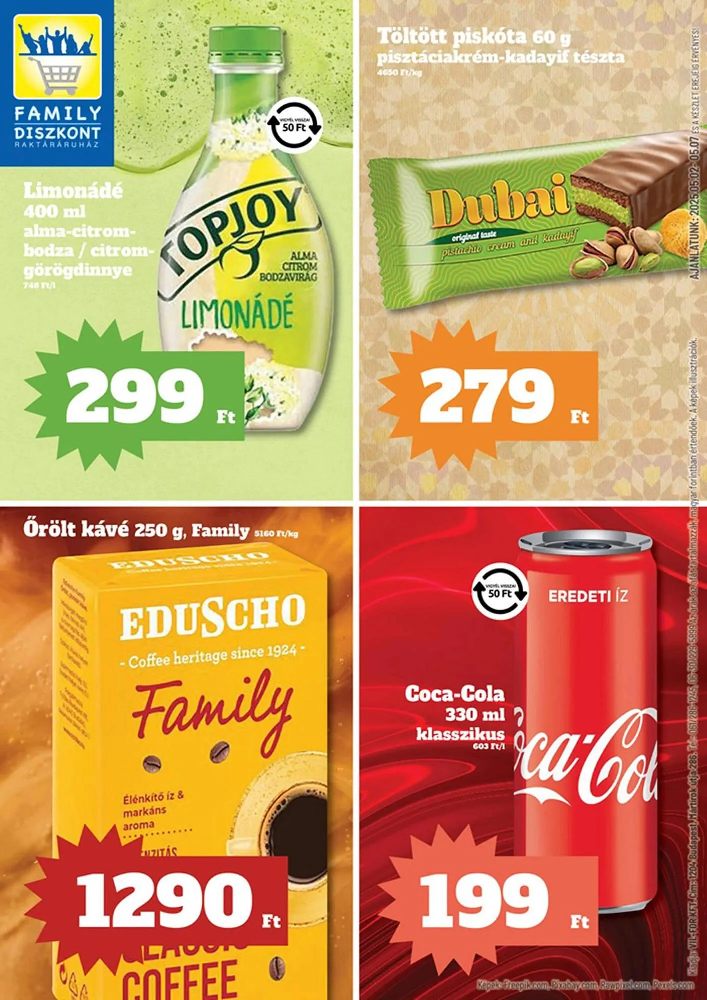 Family Diszkont akciós újság - 1