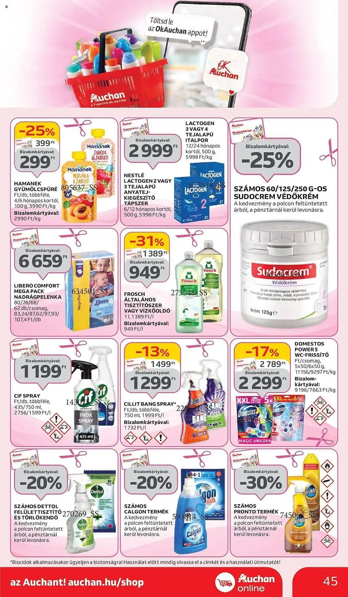Katalógus Auchan akciós újság április 10.-tól április 16.-ig 2025. - Oldal 45