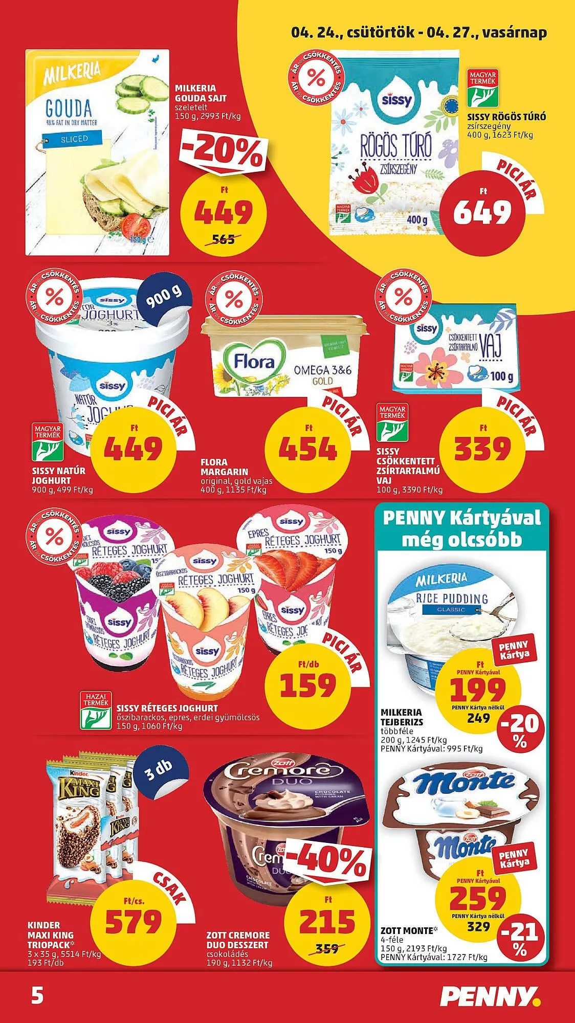 Katalógus PENNY akciós újság április 24.-tól április 29.-ig 2025. - Oldal 5