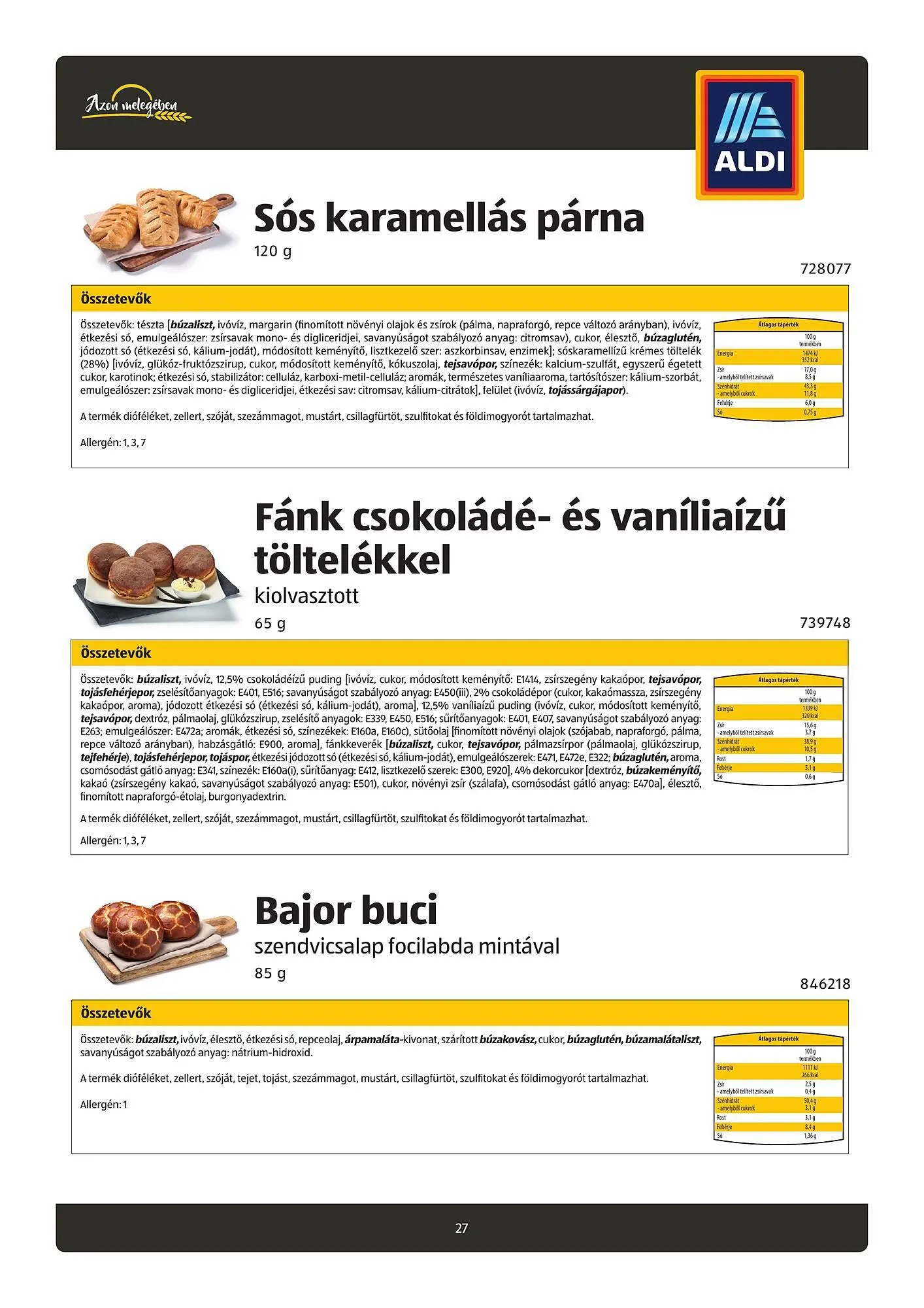 Katalógus ALDI akciós újság március 27.-tól április 21.-ig 2025. - Oldal 27
