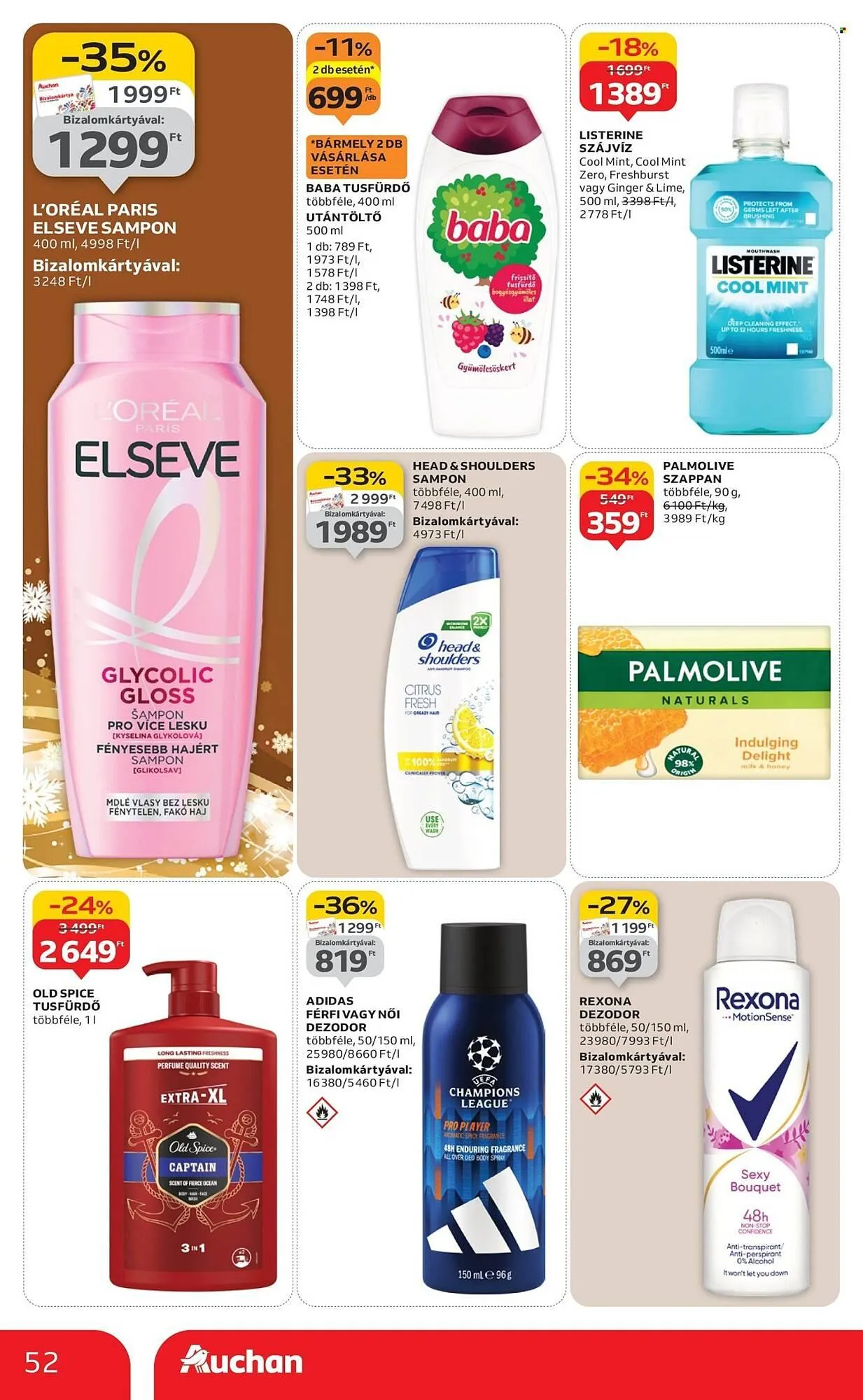 Katalógus Auchan akciós újság december 4.-tól december 10.-ig 2025. - Oldal 52