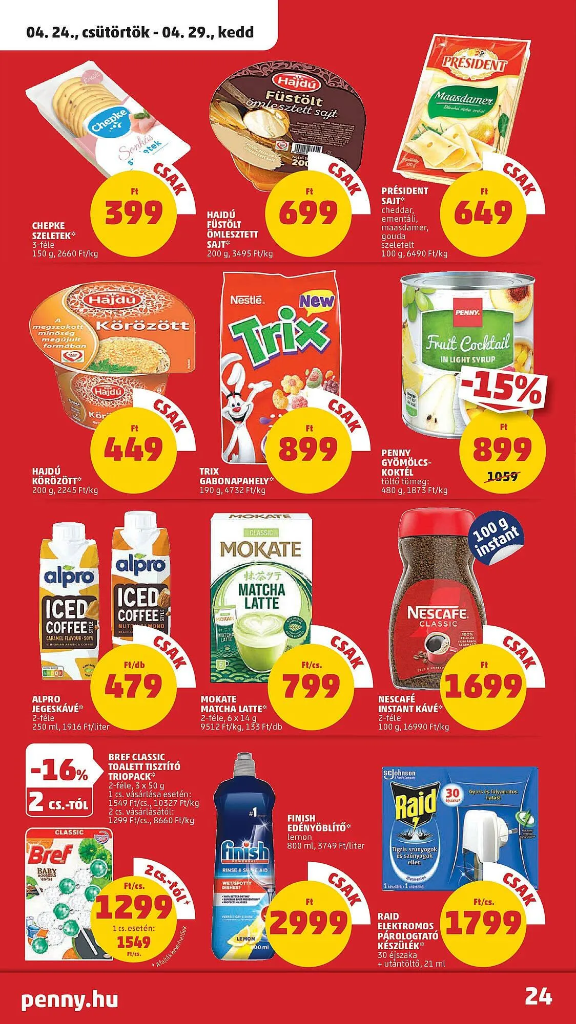 Katalógus PENNY akciós újság április 24.-tól április 29.-ig 2025. - Oldal 24