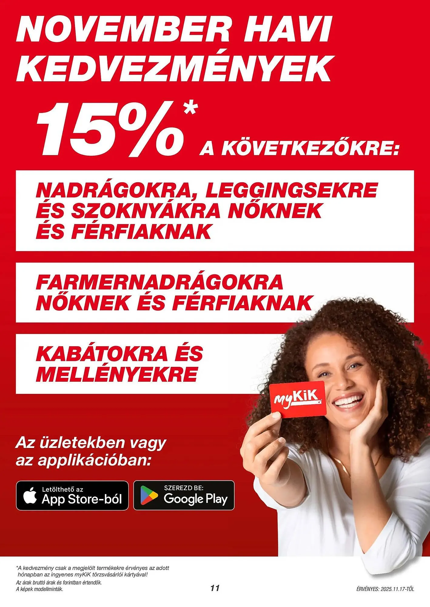 Katalógus Kik akciós újság november 17.-tól december 9.-ig 2025. - Oldal 11