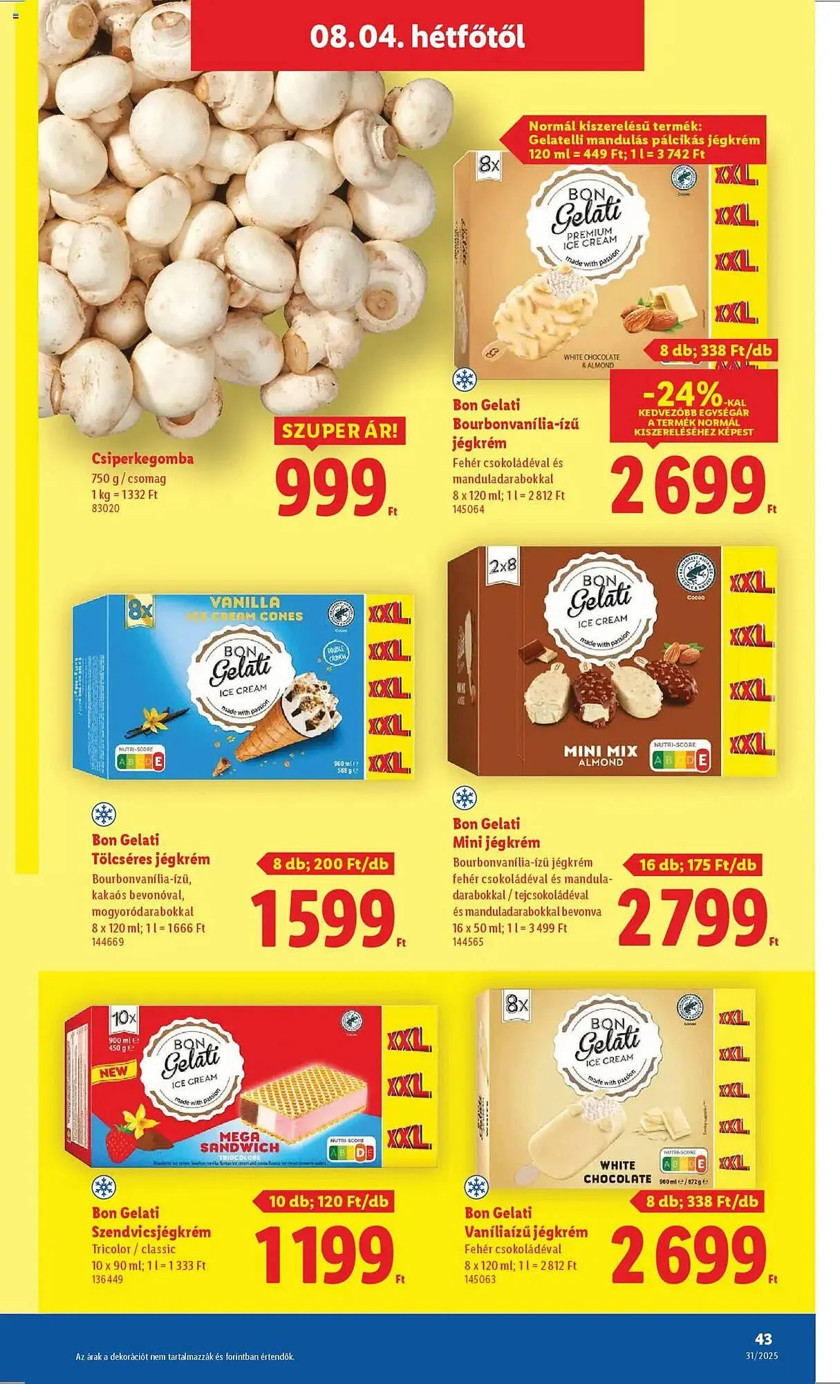 Katalógus Lidl akciós újság július 31.-tól augusztus 6.-ig 2025. - Oldal 43