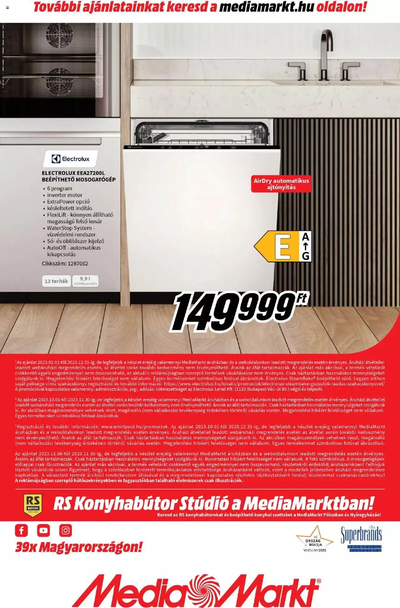 Katalógus Media Markt Akciós újság november 8.-tól november 30.-ig 2023. - Oldal 20