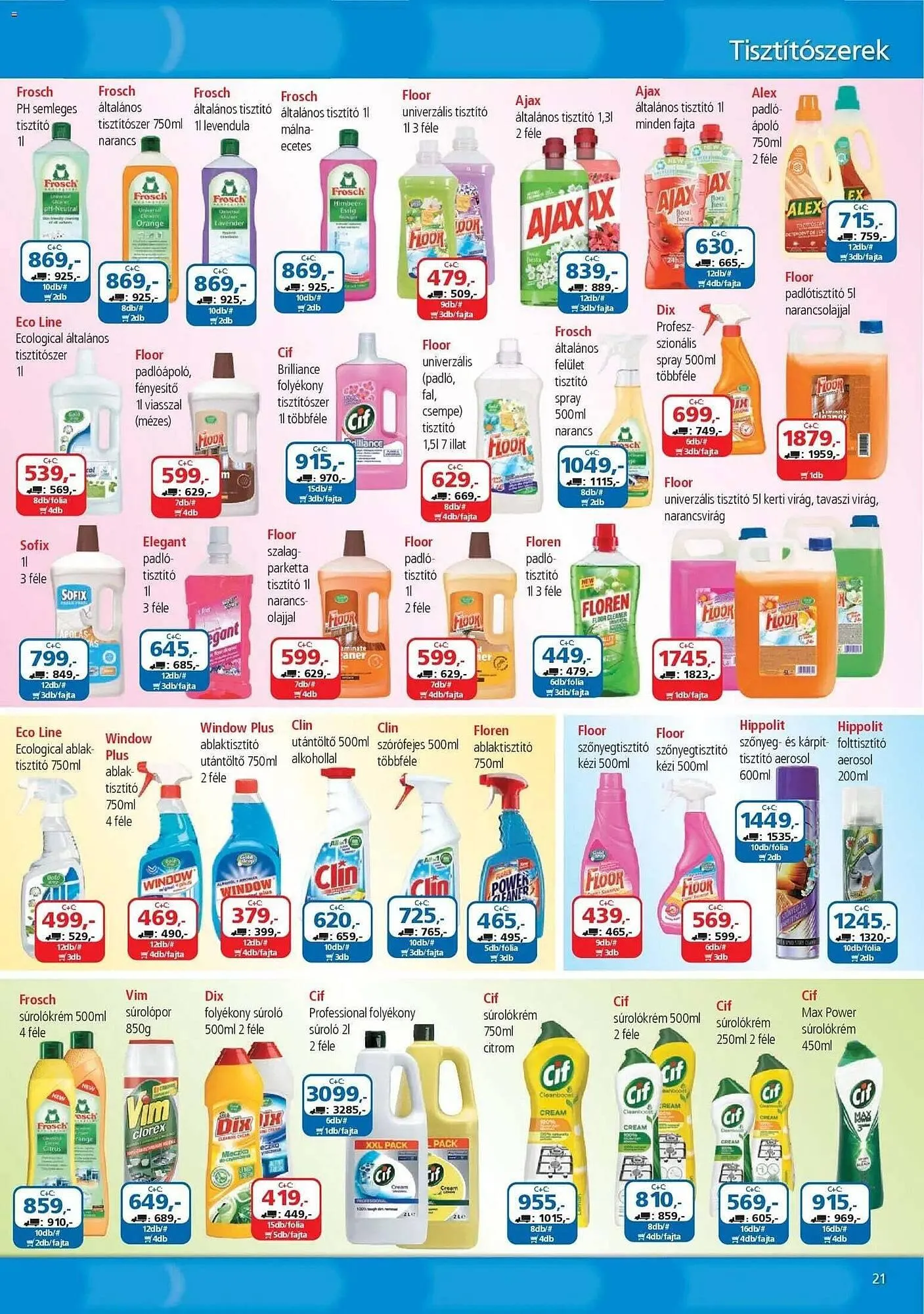 Katalógus ÁRKLUB akciós újság április 1.-tól április 30.-ig 2026. - Oldal 21
