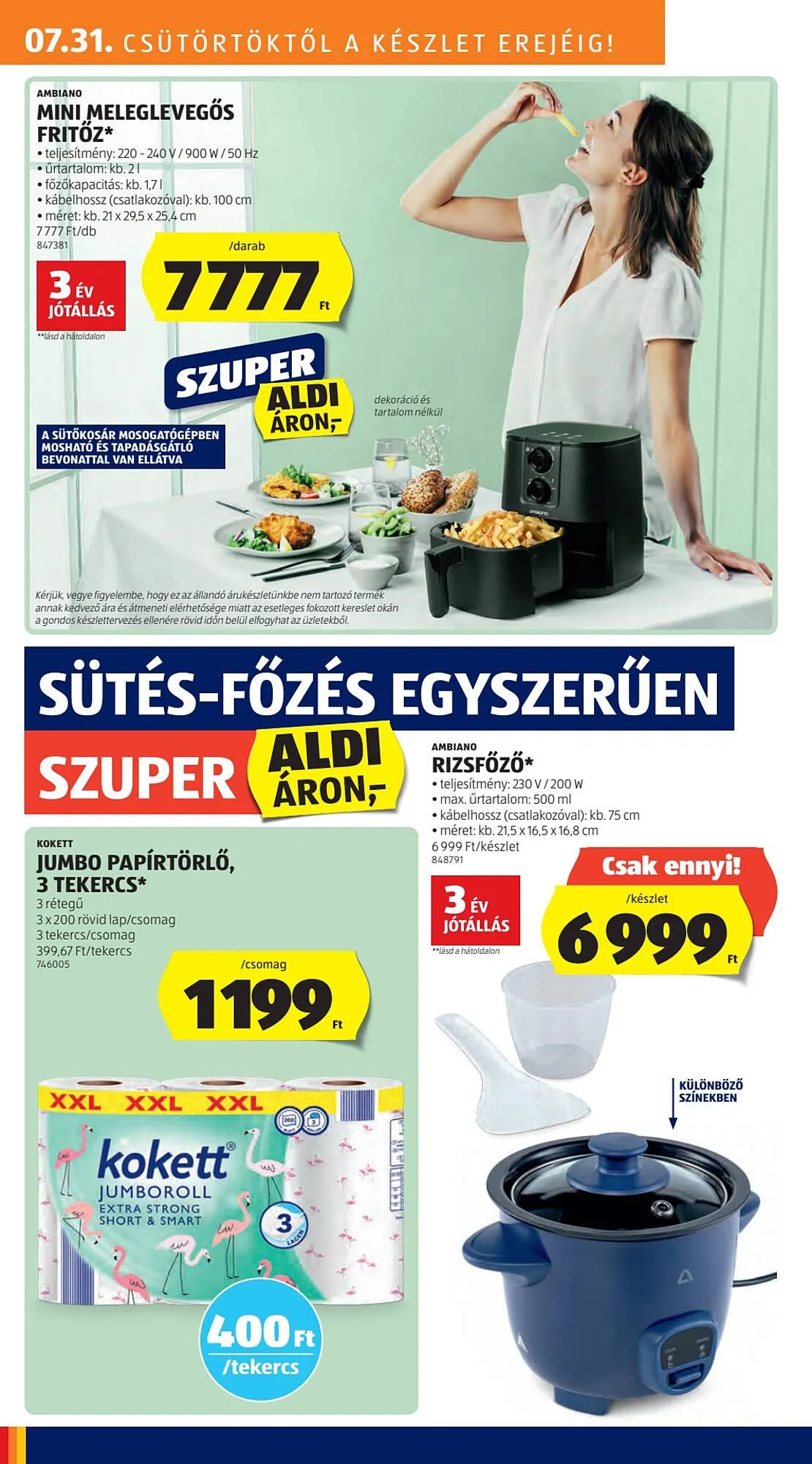 Katalógus ALDI akciós újság július 31.-tól augusztus 6.-ig 2025. - Oldal 2