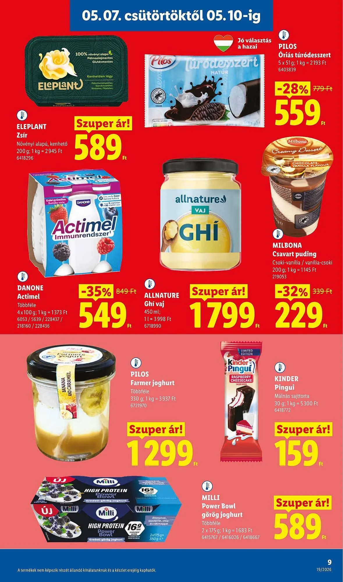 Katalógus Lidl akciós újság május 7.-tól május 13.-ig 2026. - Oldal 9