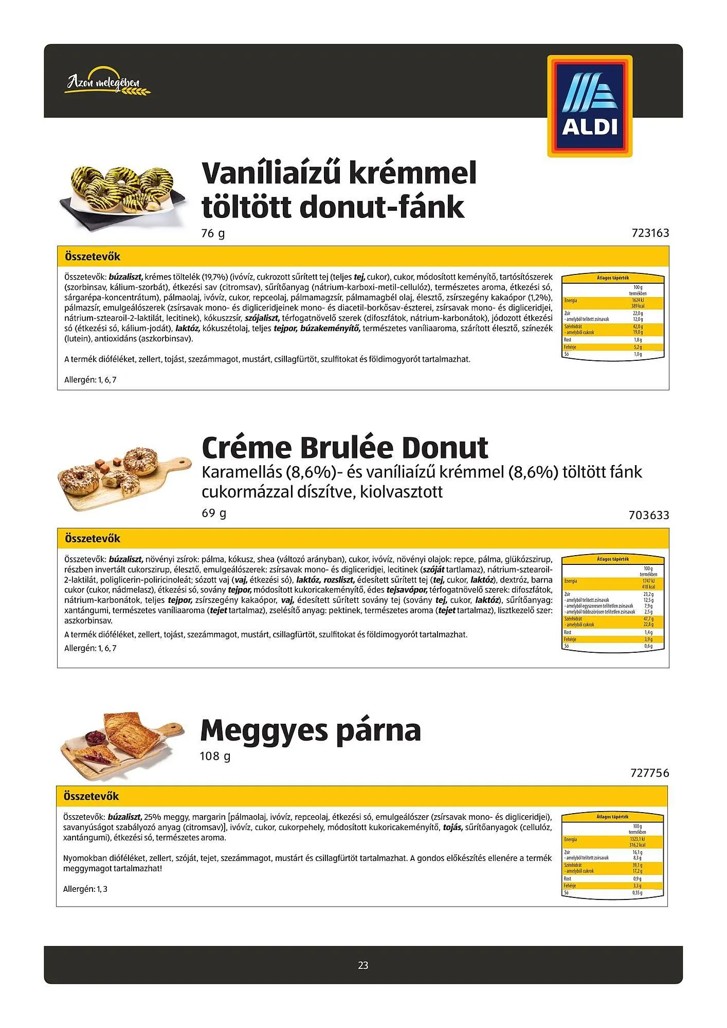 Katalógus ALDI akciós újság január 23.-tól február 19.-ig 2025. - Oldal 23