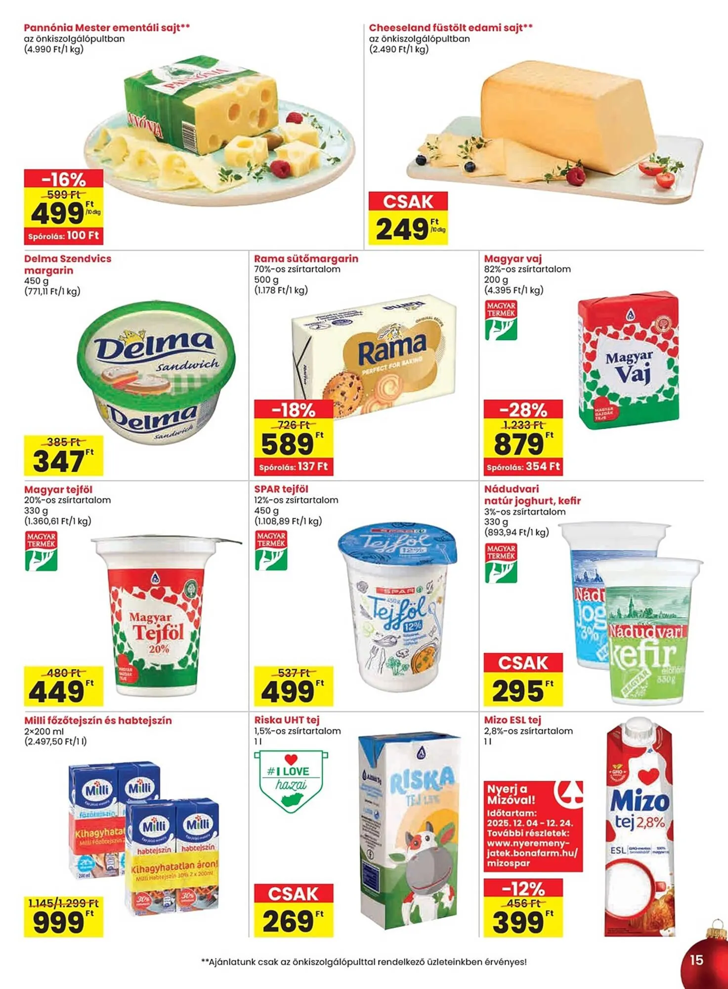 Katalógus Spar akciós újság december 11.-tól december 17.-ig 2025. - Oldal 15