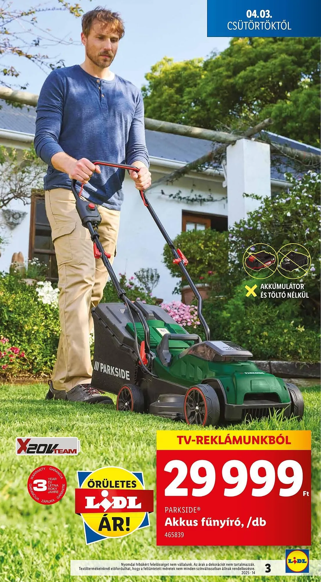 Katalógus Lidl akciós újság április 3.-tól április 9.-ig 2025. - Oldal 3