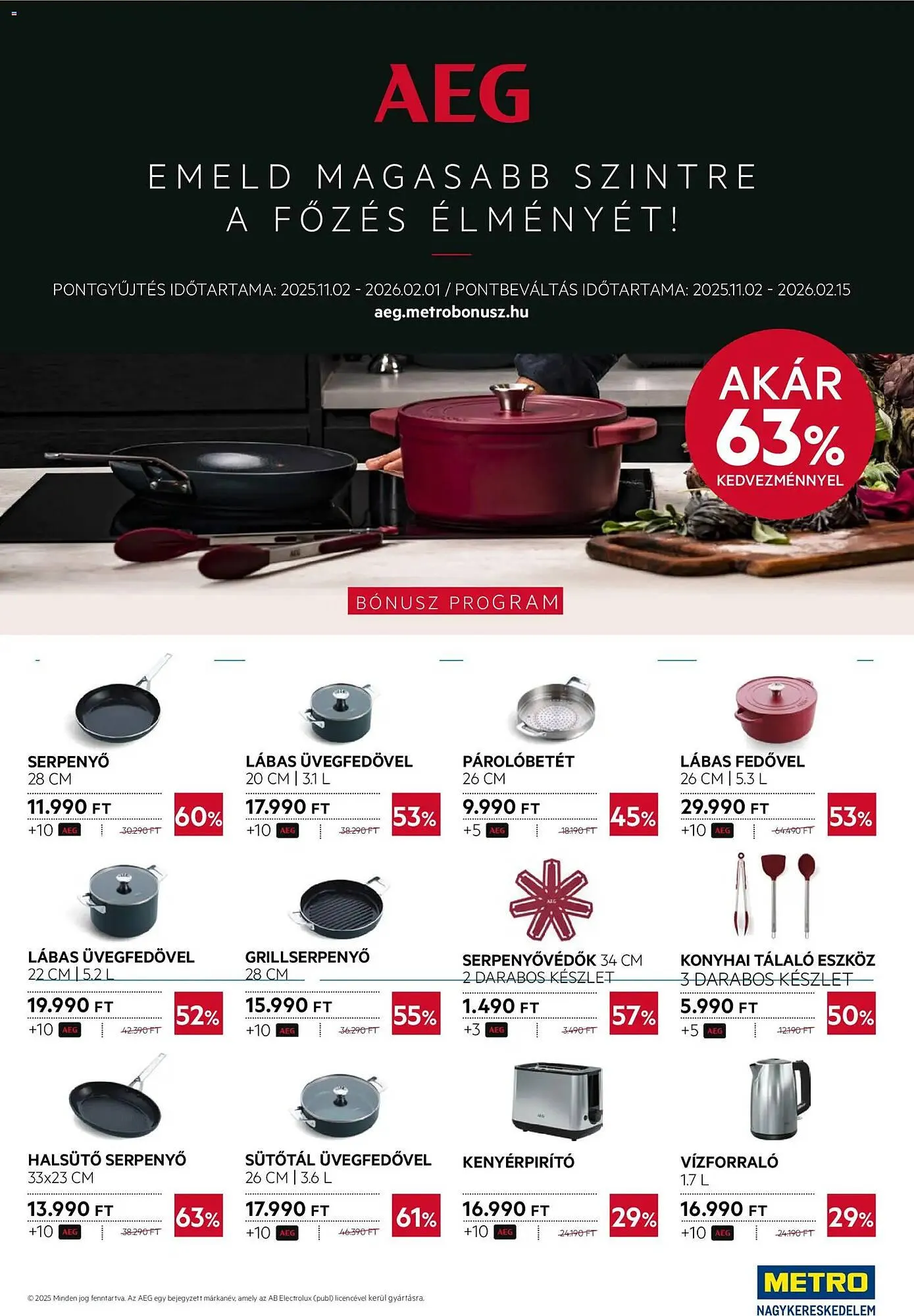 Katalógus Metro akciós újság január 2.-tól január 31.-ig 2026. - Oldal 40