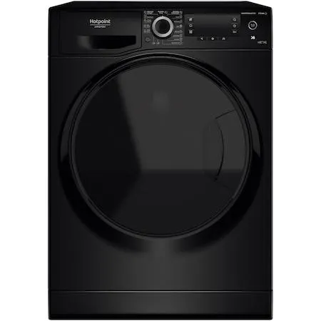 Hotpoint Natis NDD11725BDAEE Mosó-szárítógép, 11 kg mosás, 7 kg szárítás, 1600 ford/perc, Inverter Motor, Display LCD, B energiaosztály, Fekete