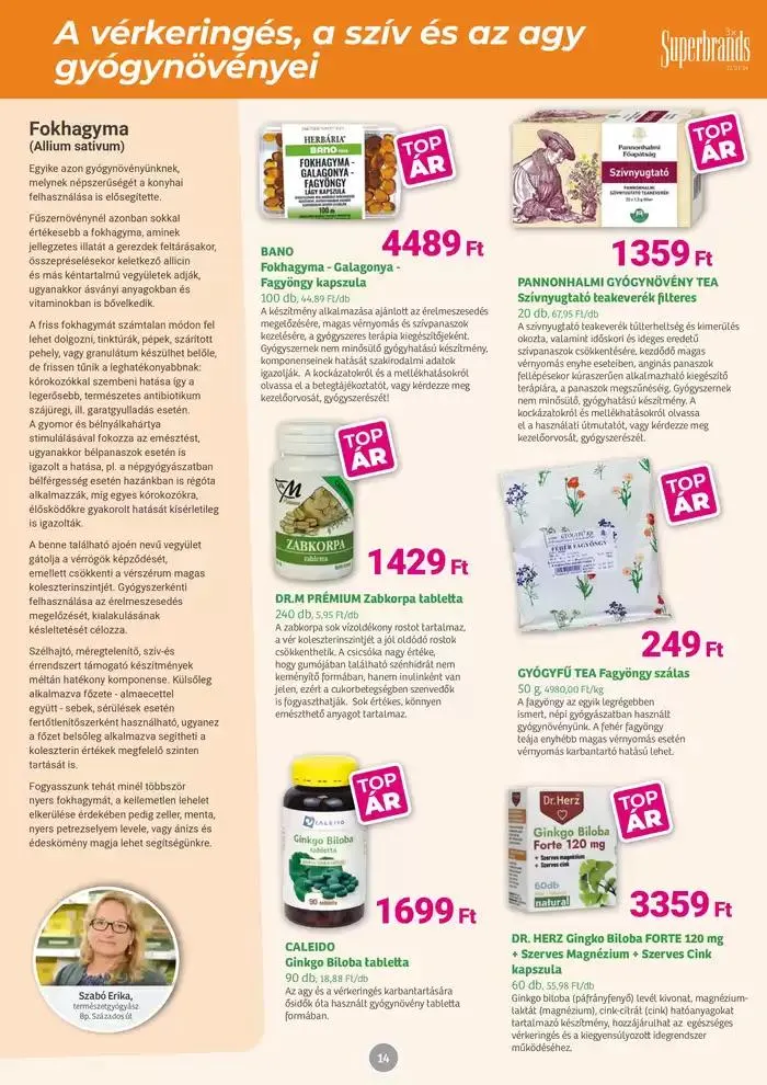 Katalógus Top Ar február 3.-tól március 2.-ig 2025. - Oldal 14