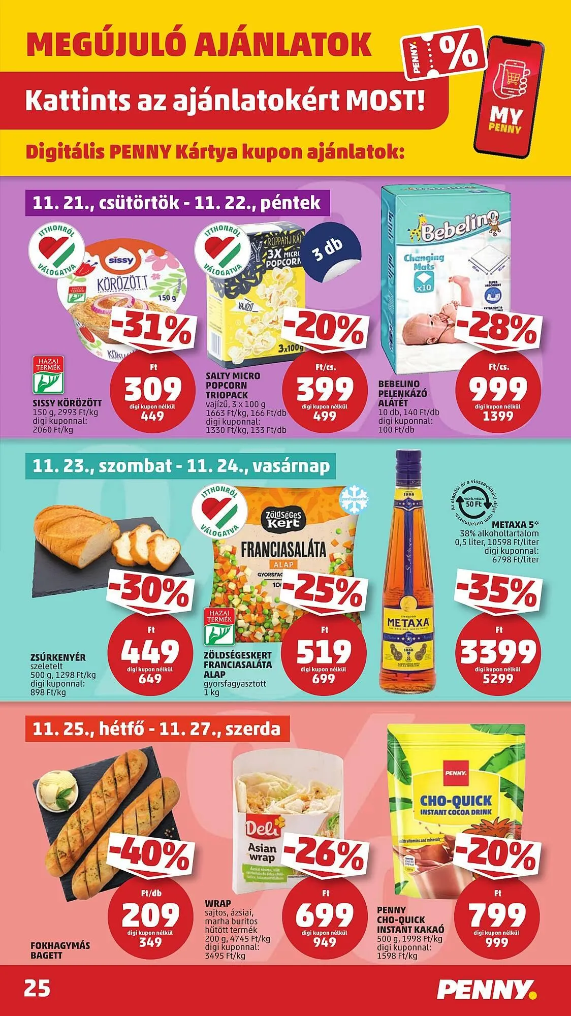 Katalógus PENNY akciós újság november 21.-tól november 27.-ig 2024. - Oldal 58