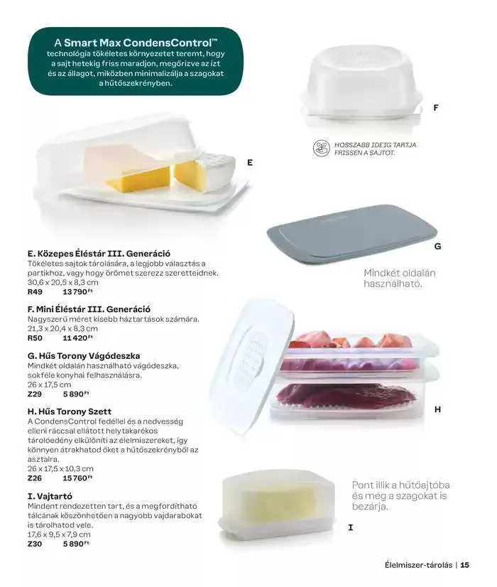 Katalógus Tupperware Autumn - Winter 2024/2025 Catalogue október 3.-tól március 23.-ig 2025. - Oldal 15