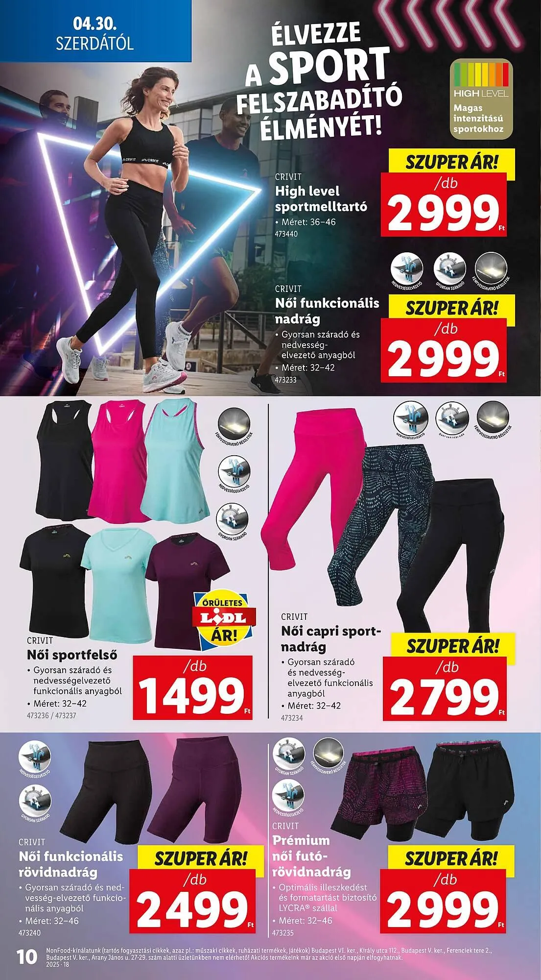 Katalógus Lidl akciós újság április 30.-tól május 4.-ig 2025. - Oldal 10