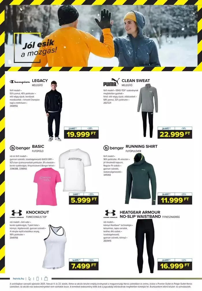 Katalógus Hervis akciós február 4.-tól február 18.-ig 2025. - Oldal 8