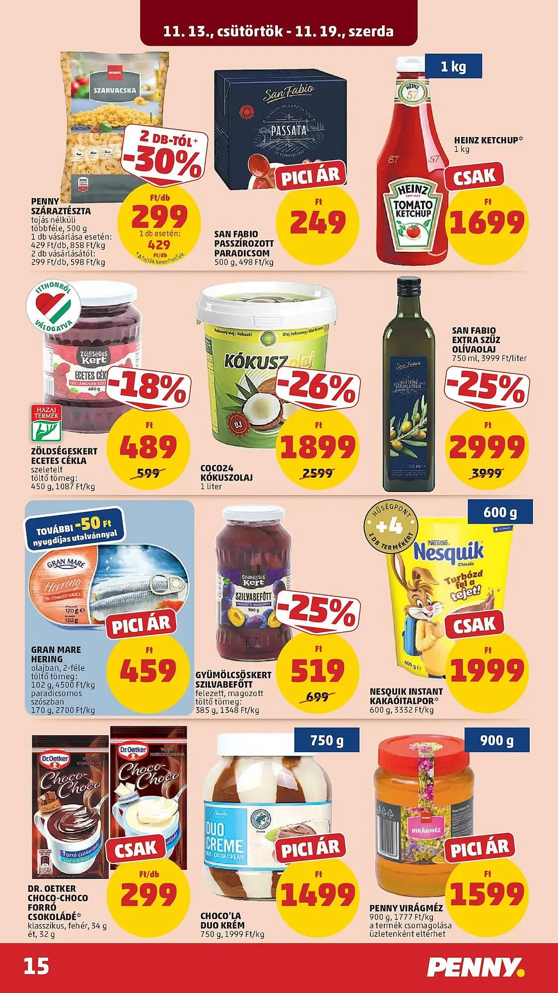 Katalógus PENNY akciós újság november 13.-tól november 19.-ig 2025. - Oldal 15