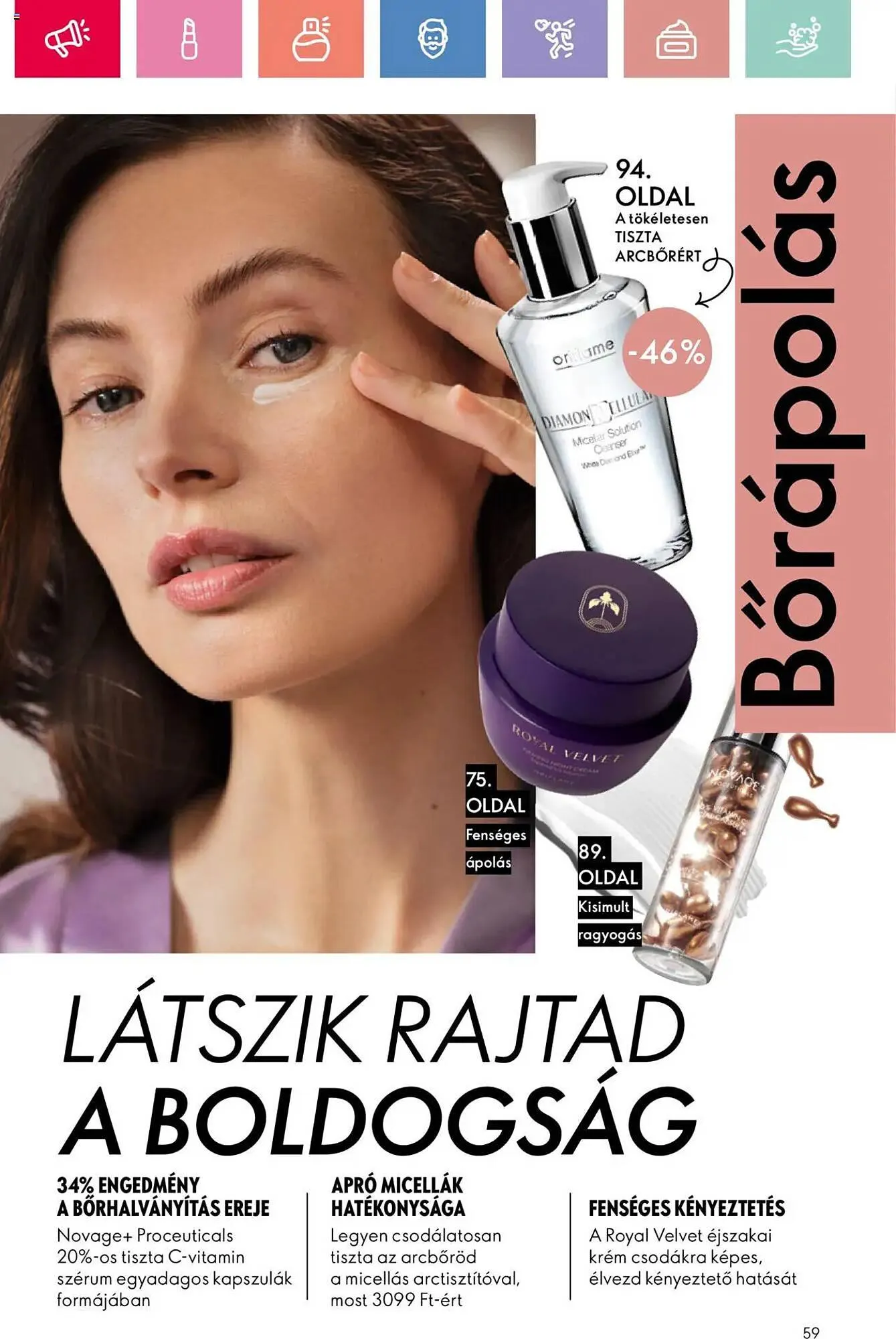 Katalógus Oriflame akciós újság május 4.-tól május 24.-ig 2025. - Oldal 59