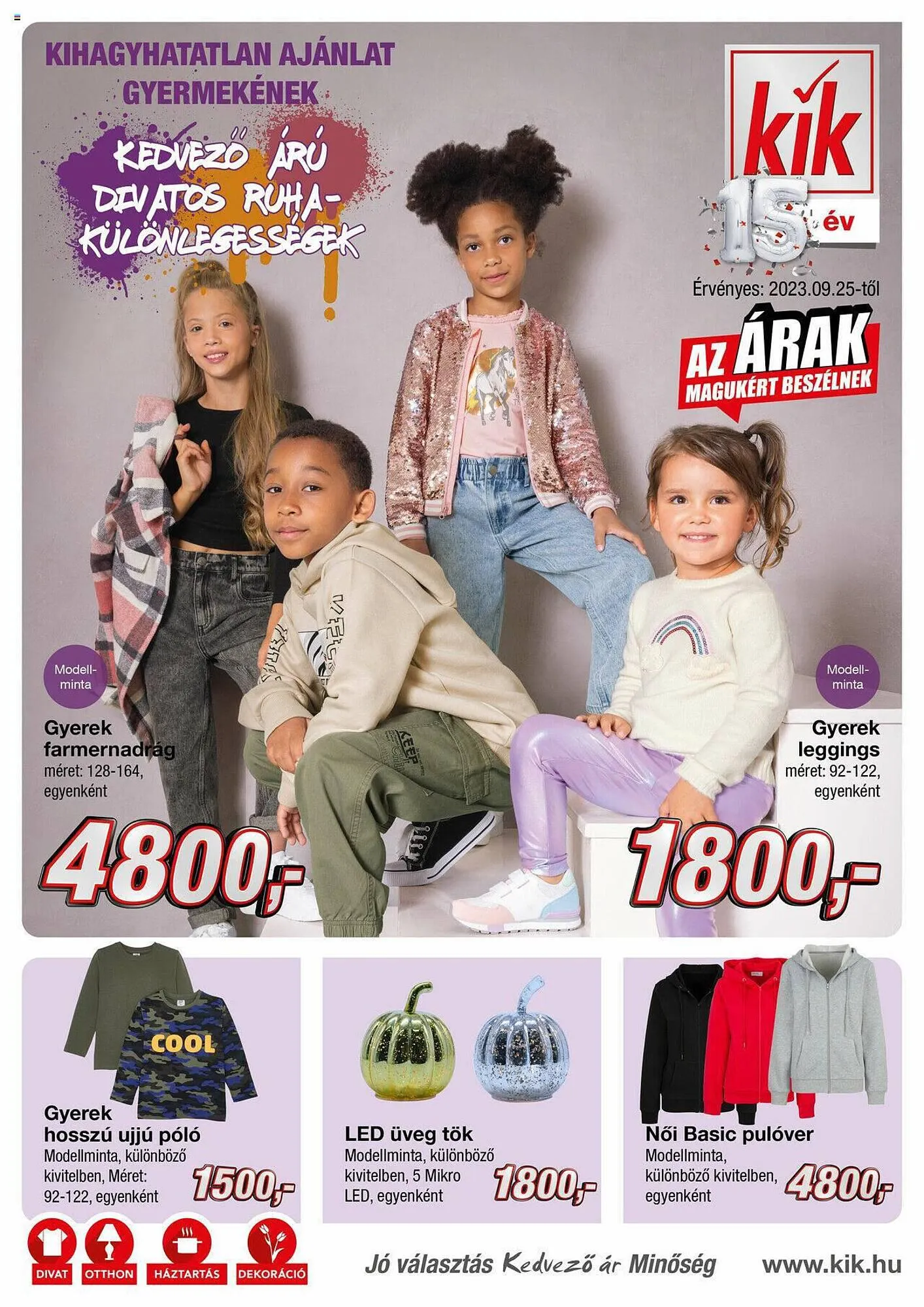 Katalógus Kik akciós újság szeptember 25.-tól október 1.-ig 2023. - Oldal 8