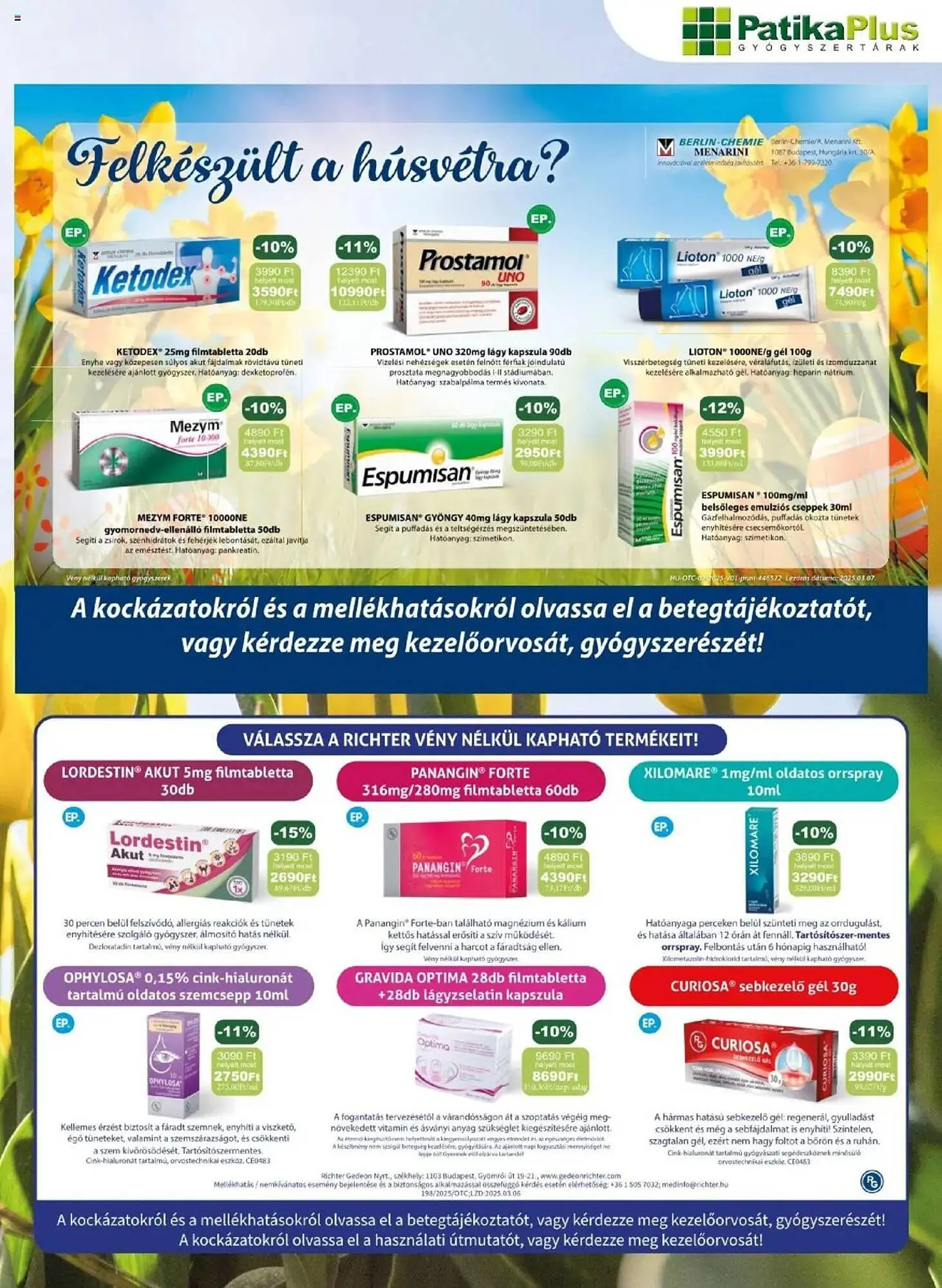 Katalógus PatikaPlus akciós újság április 1.-tól április 30.-ig 2025. - Oldal 5