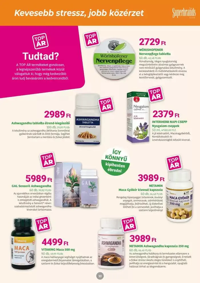 Katalógus Top Ar február 3.-tól március 2.-ig 2025. - Oldal 10