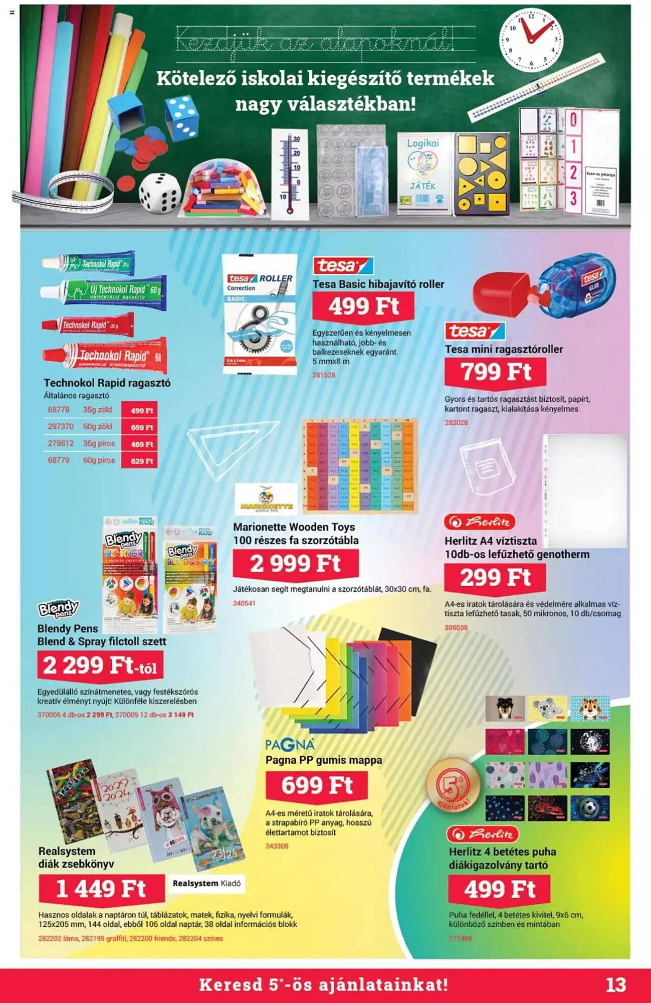 Katalógus Office Depot akciós újság augusztus 14.-tól szeptember 10.-ig 2023. - Oldal 13