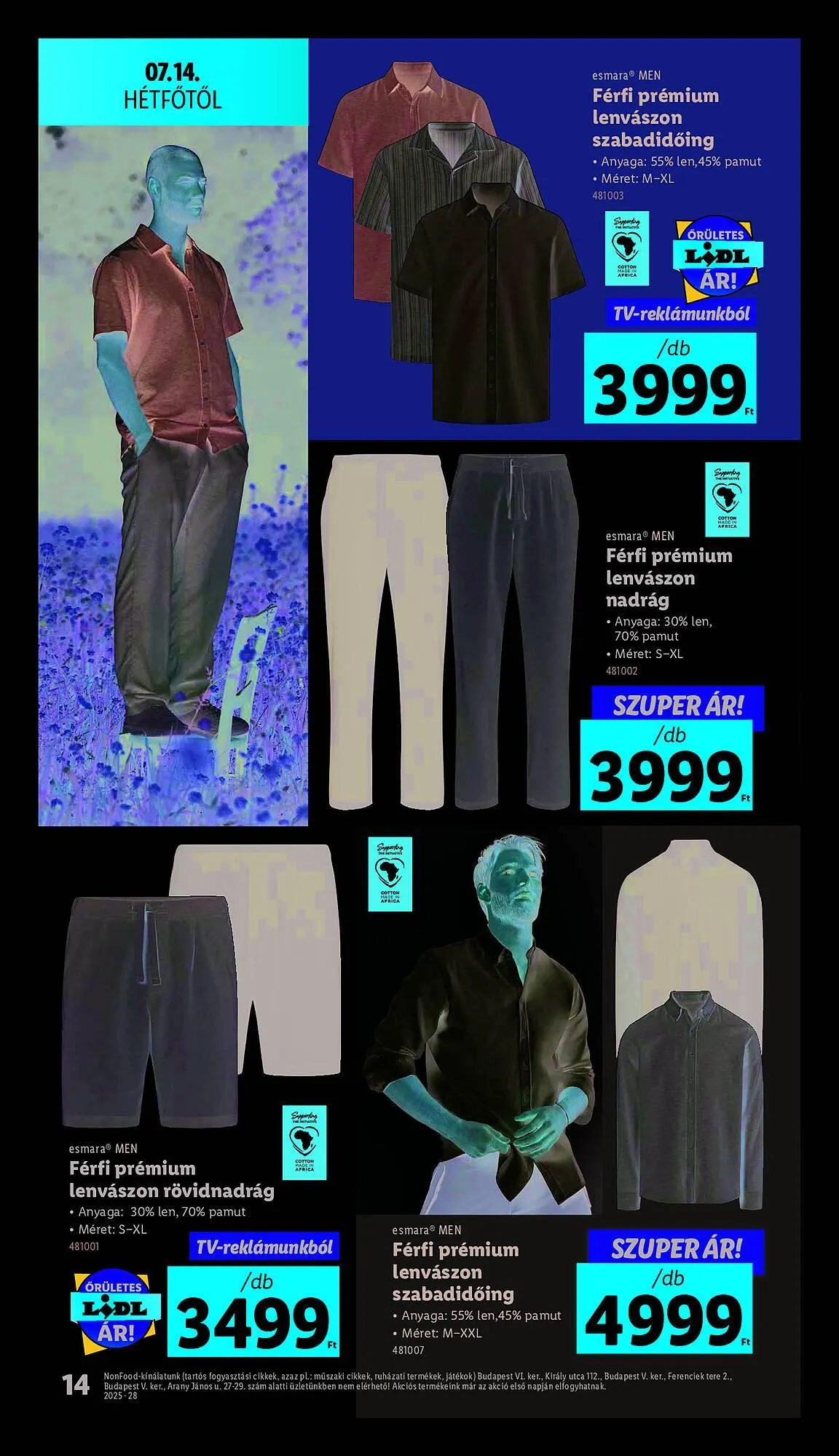 Katalógus Lidl akciós újság július 10.-tól július 16.-ig 2025. - Oldal 14