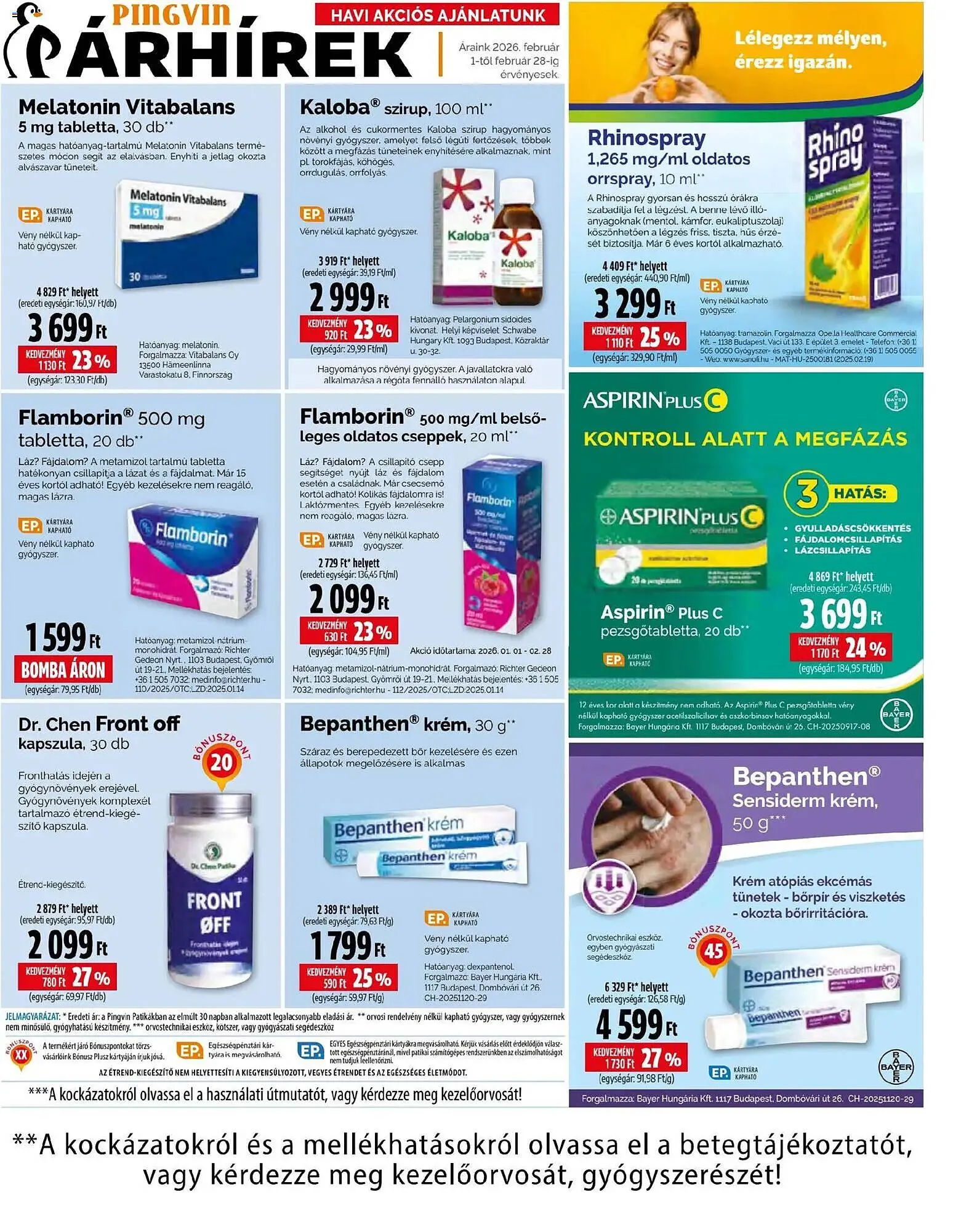 Katalógus Pingvin Patika akciós újság február 1.-tól február 28.-ig 2026. - Oldal 15