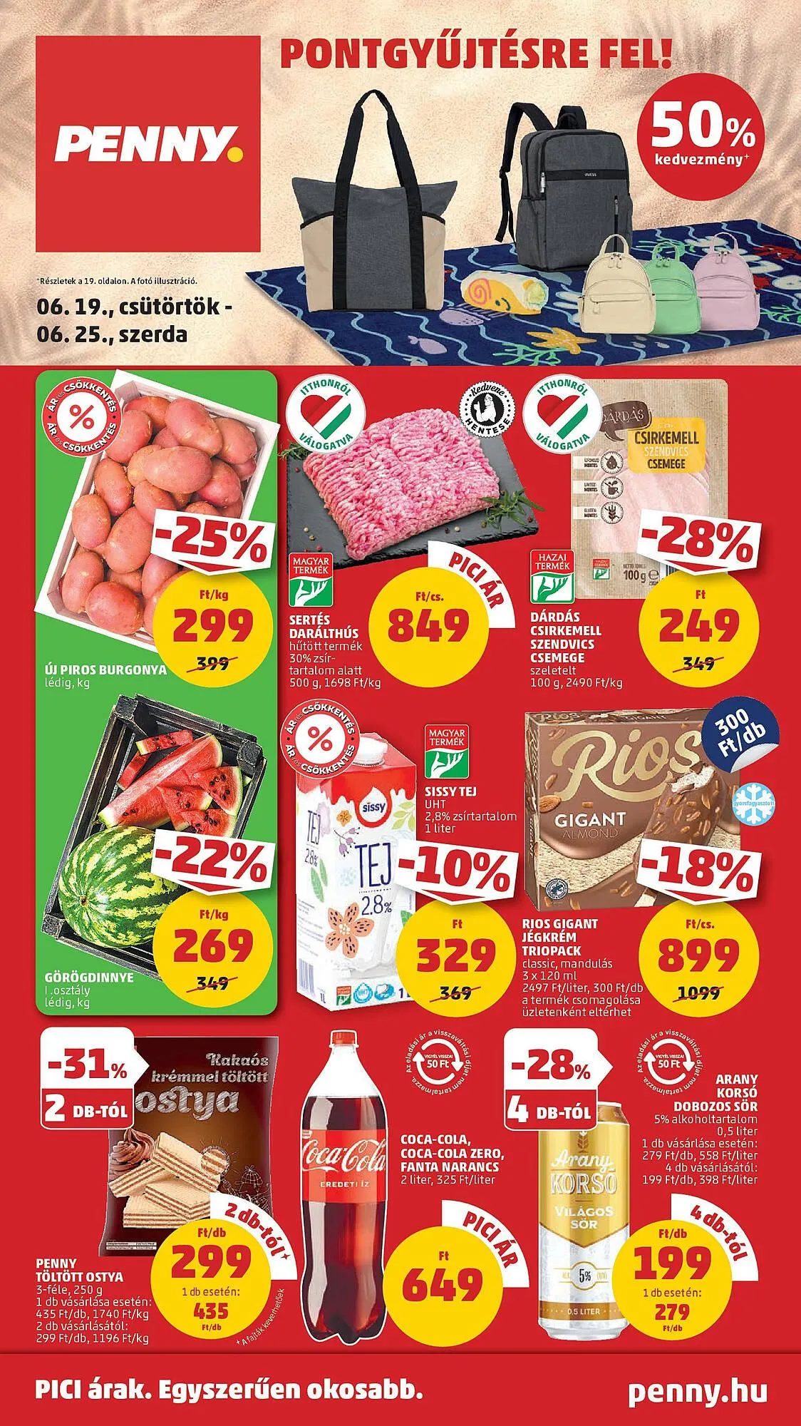 Katalógus PENNY akciós újság június 19.-tól június 25.-ig 2025. - Oldal 1