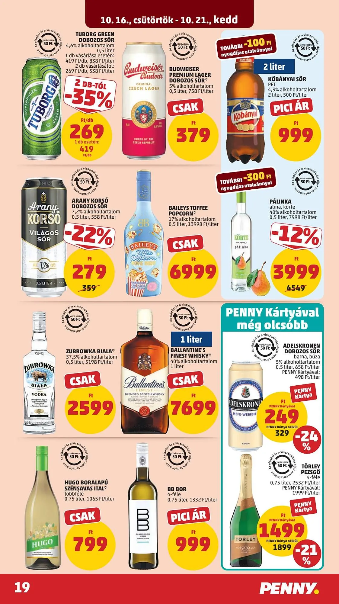 Katalógus PENNY akciós újság október 16.-tól október 21.-ig 2025. - Oldal 23