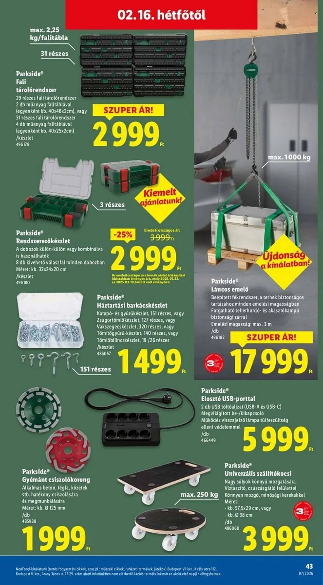 Katalógus Lidl akciós újság február 12.-tól február 18.-ig 2026. - Oldal 43