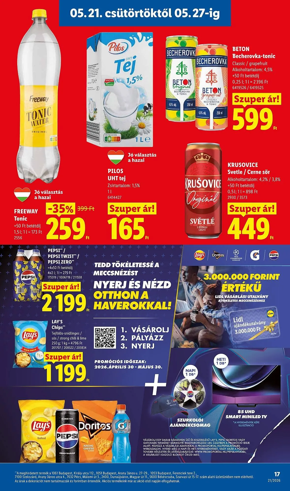 Katalógus Lidl akciós újság május 21.-tól május 27.-ig 2026. - Oldal 17