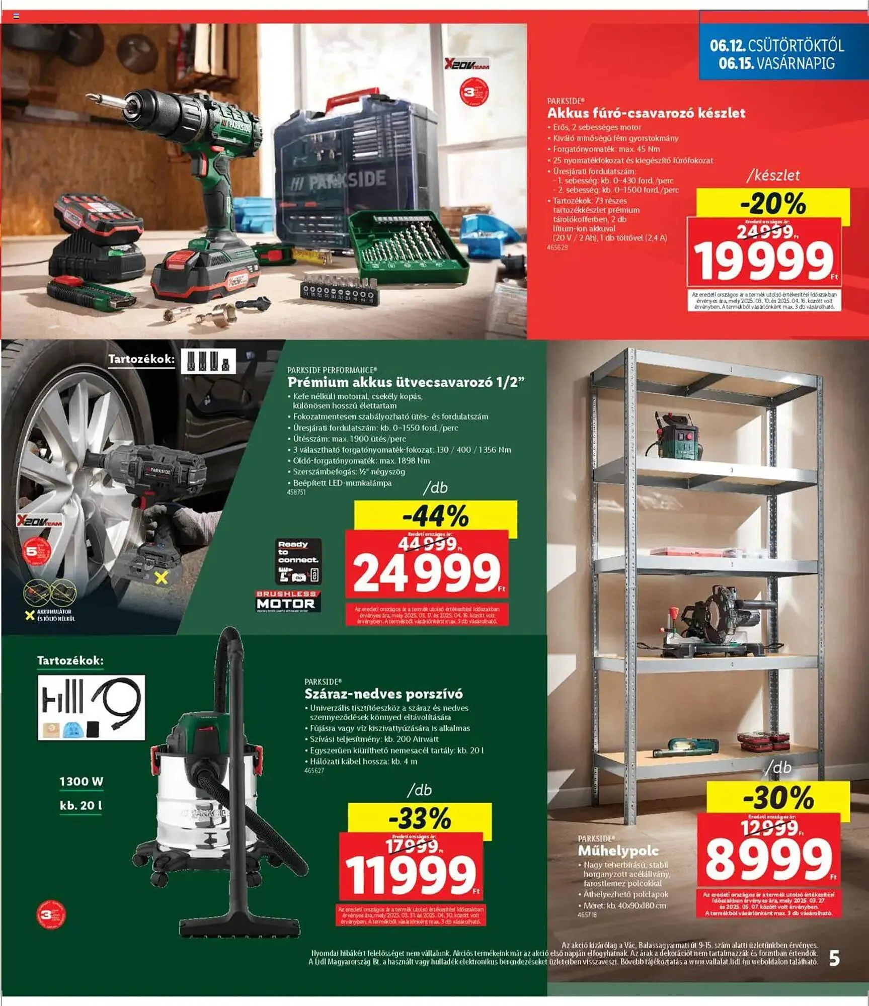 Katalógus Lidl akciós újság június 12.-tól június 15.-ig 2025. - Oldal 5