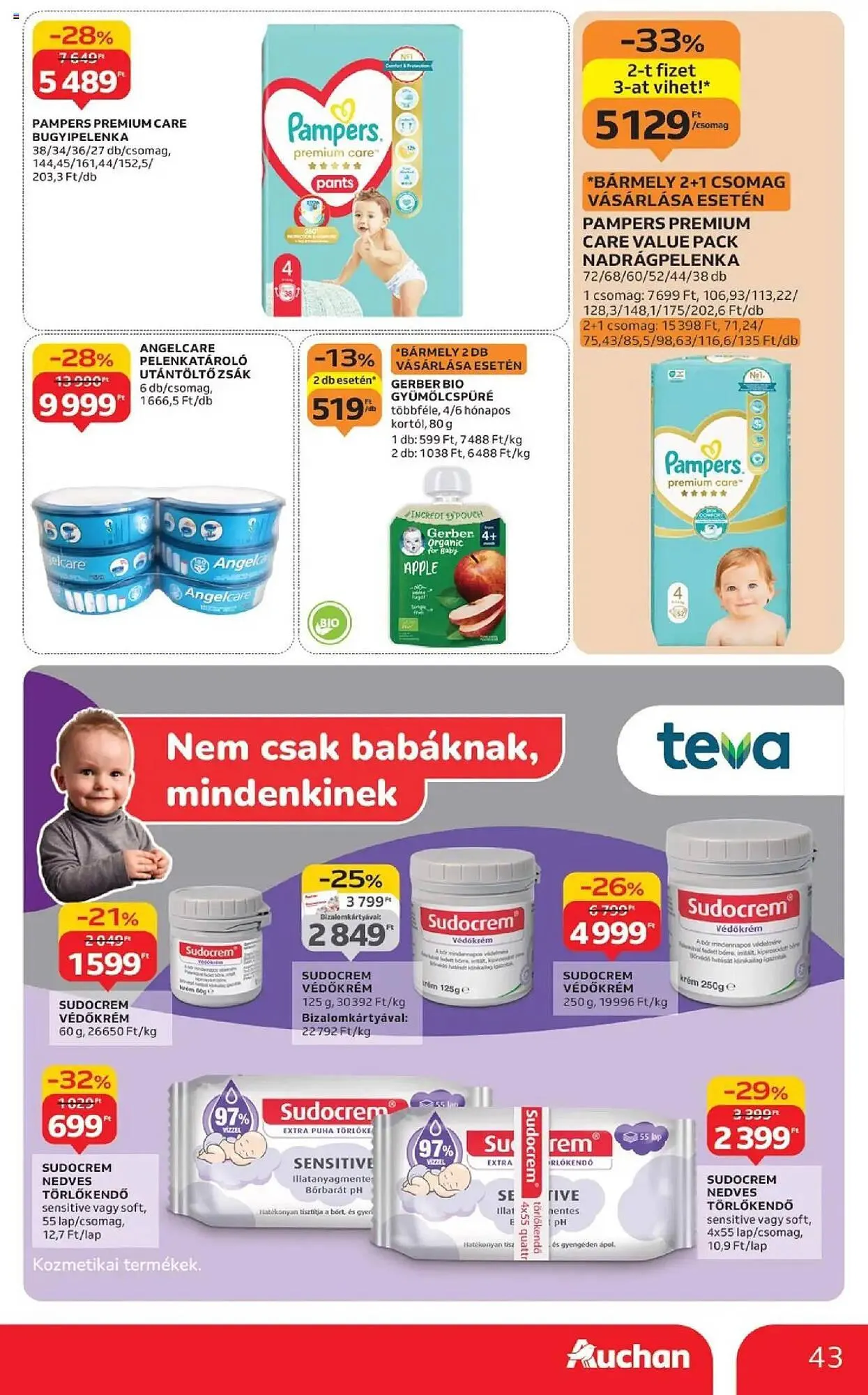 Katalógus Auchan akciós újság szeptember 4.-tól szeptember 10.-ig 2025. - Oldal 43