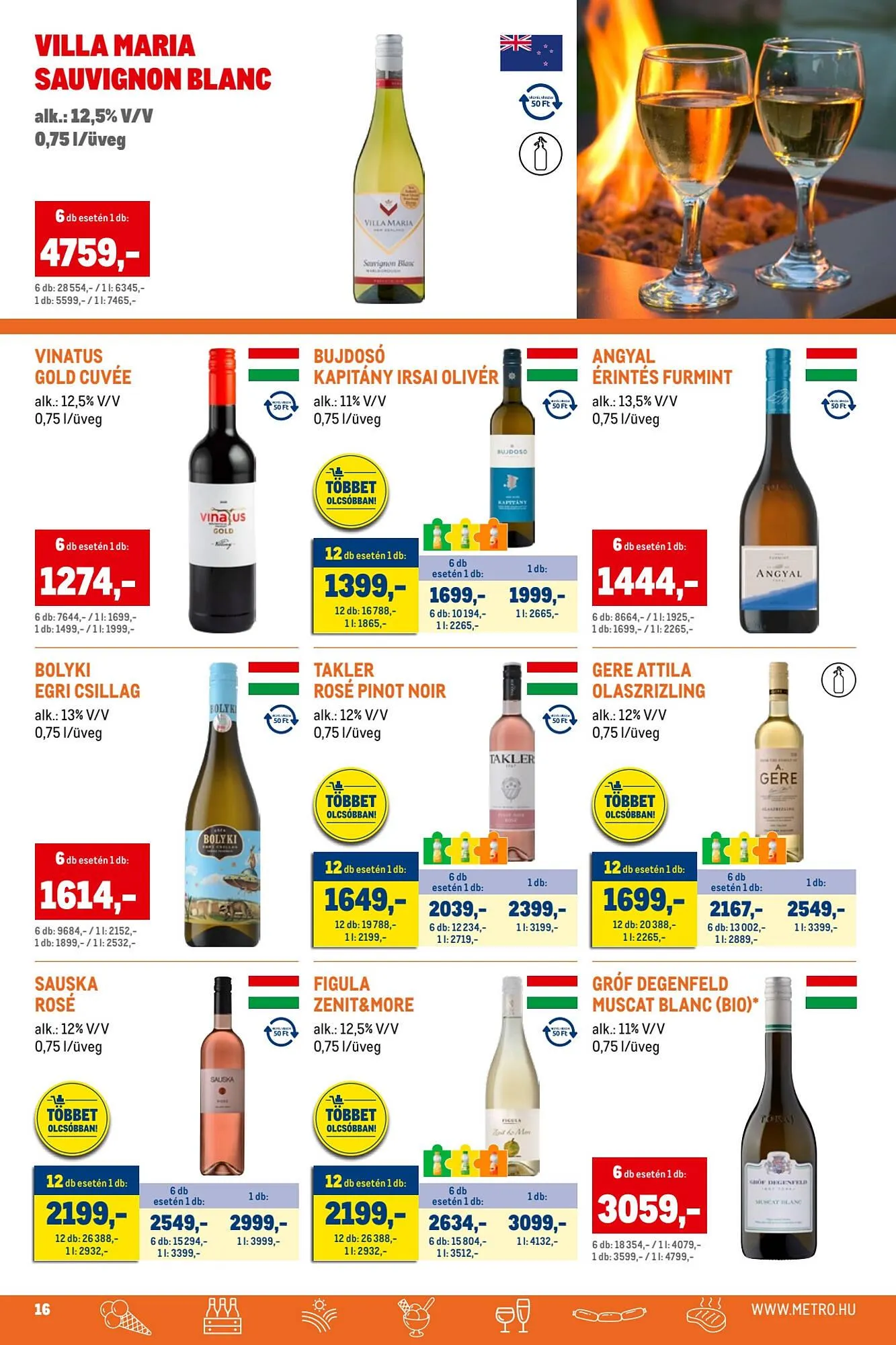 Katalógus Metro akciós újság augusztus 1.-tól augusztus 31.-ig 2025. - Oldal 16