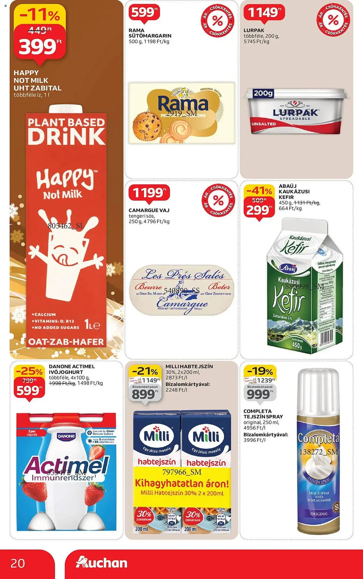 Katalógus Auchan akciós újság december 18.-tól december 24.-ig 2025. - Oldal 20