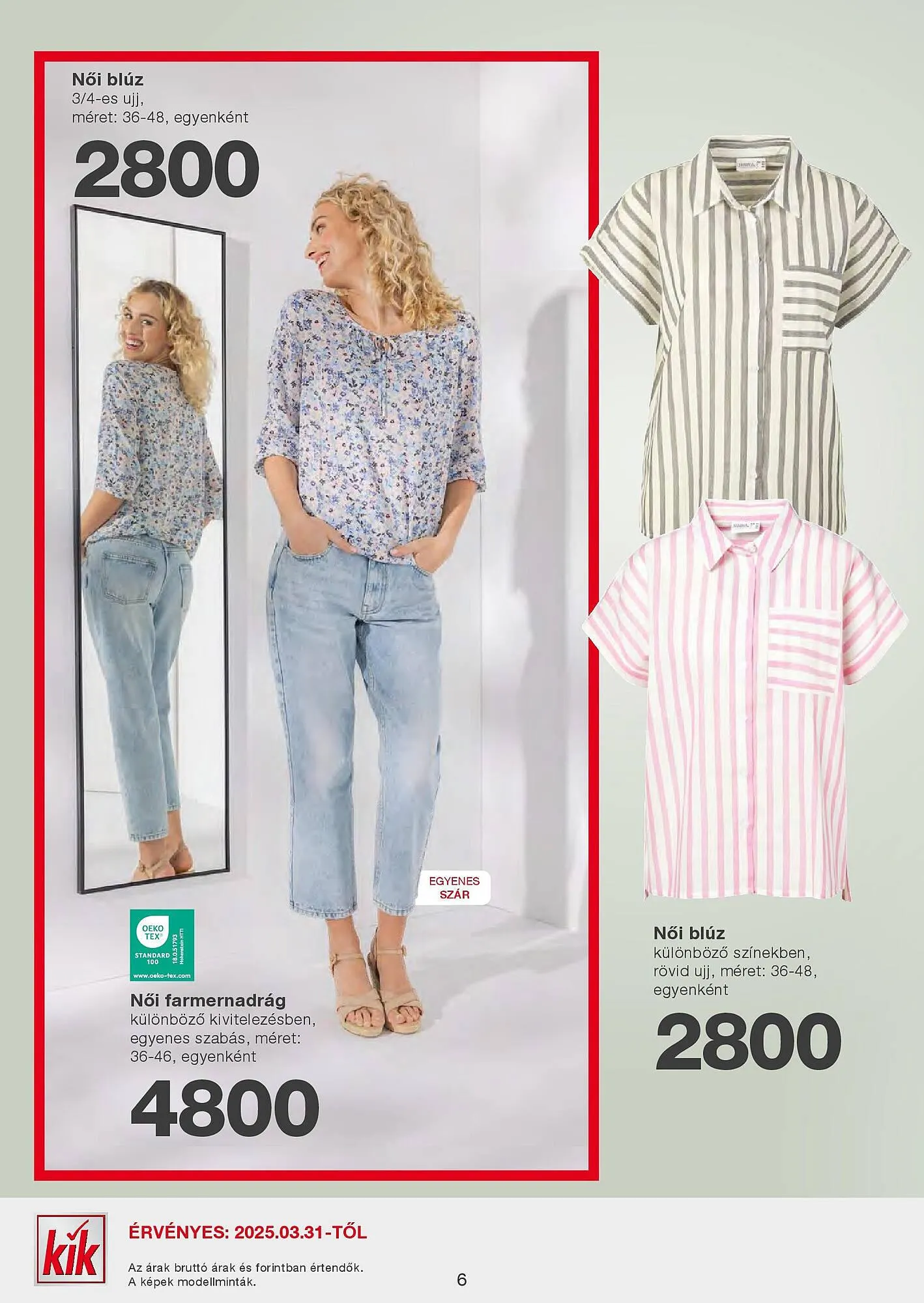 Katalógus Kik akciós újság március 28.-tól április 6.-ig 2025. - Oldal 6