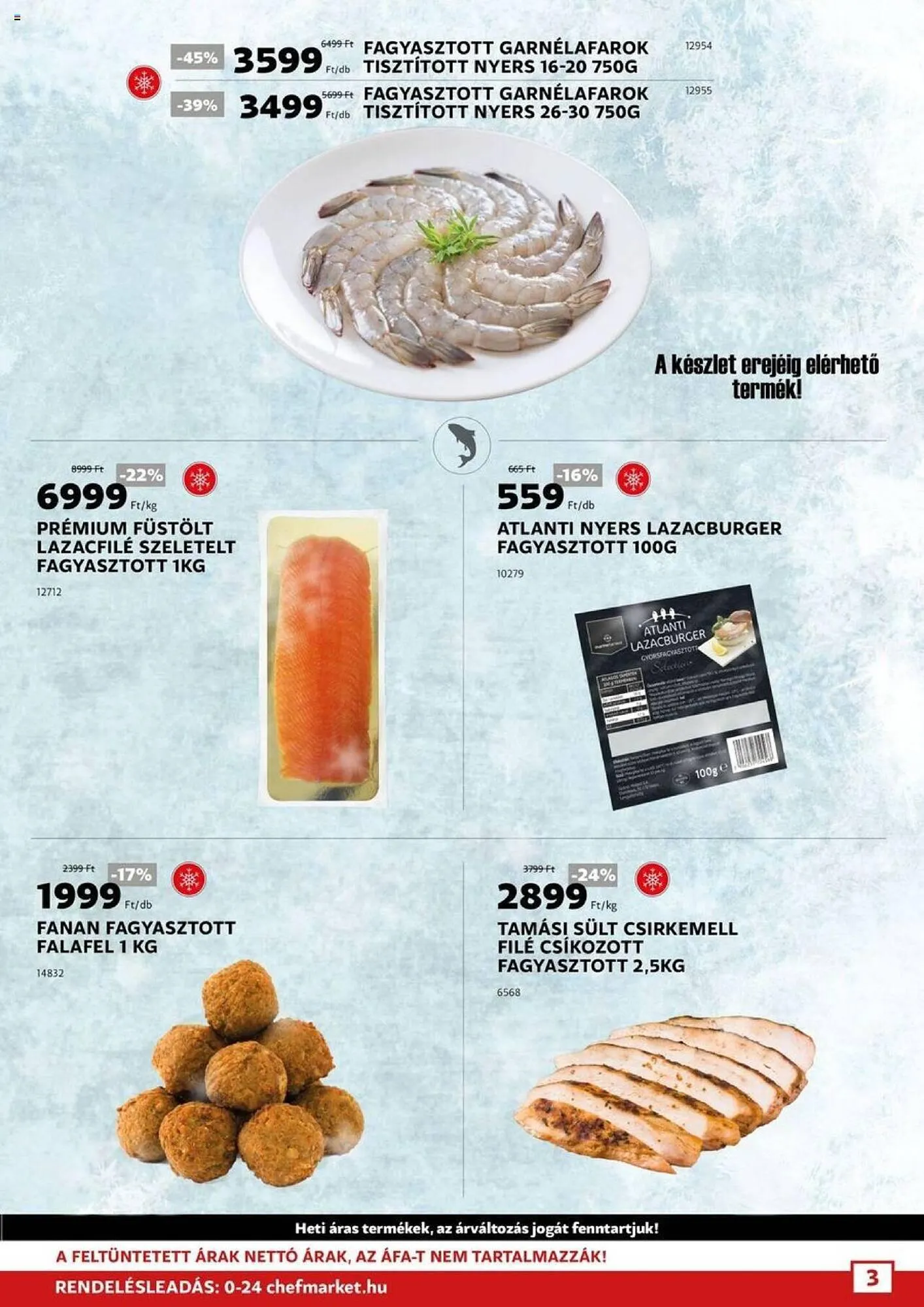 Katalógus Chef Market akciós újság december 1.-tól január 31.-ig 2024. - Oldal 3
