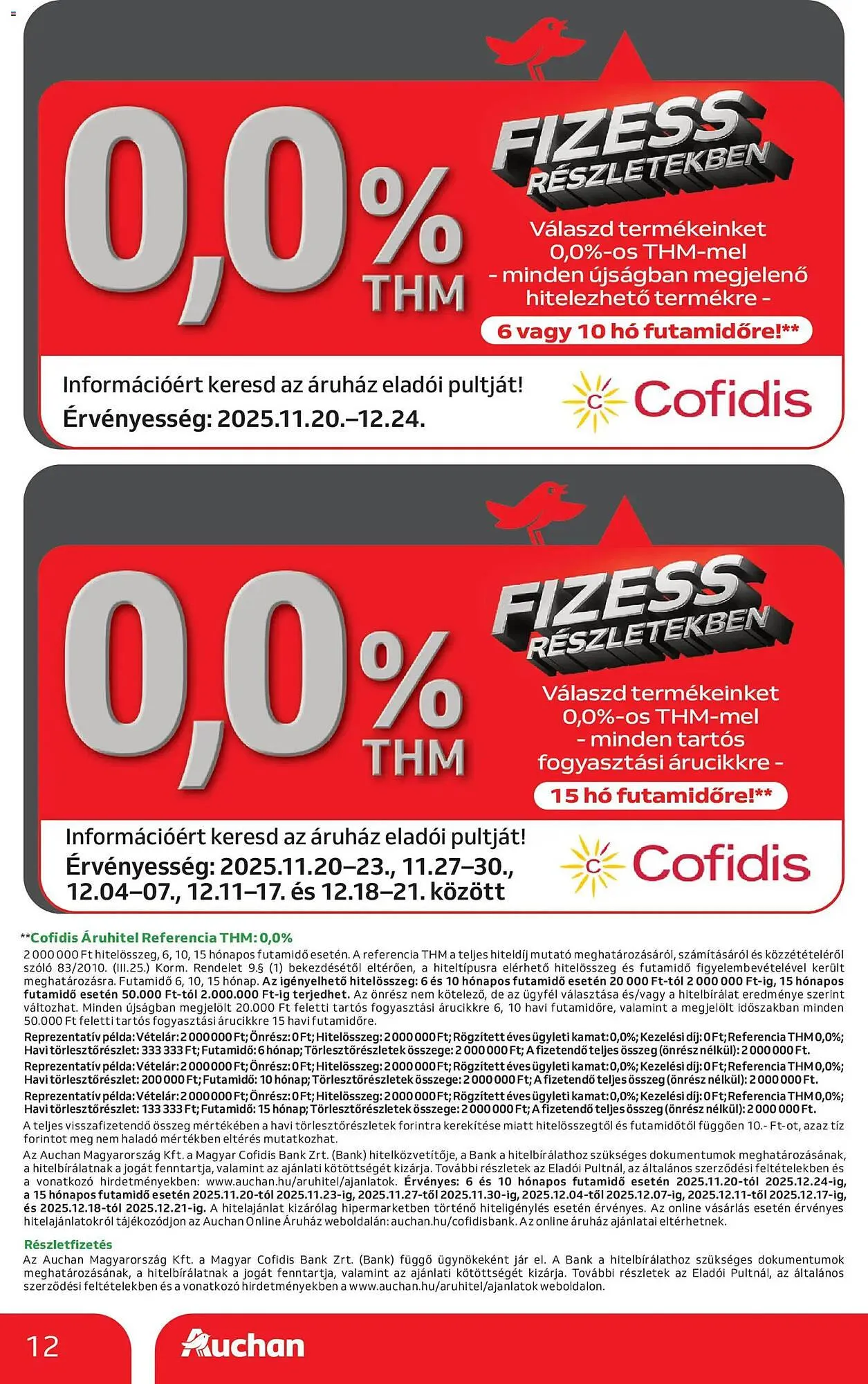 Katalógus Auchan akciós újság november 20.-tól december 24.-ig 2025. - Oldal 12