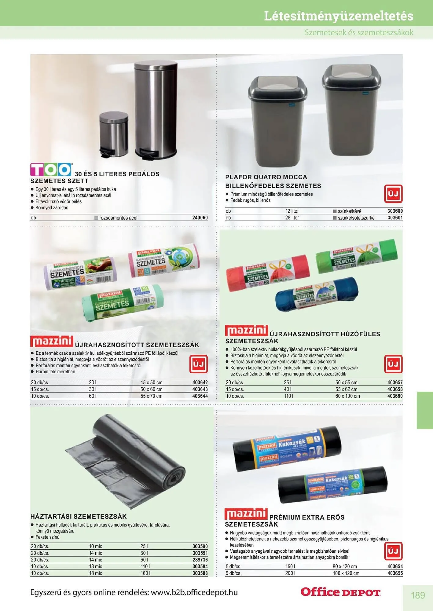 Katalógus Office Depot akciós újság május 9.-tól december 31.-ig 2026. - Oldal 189