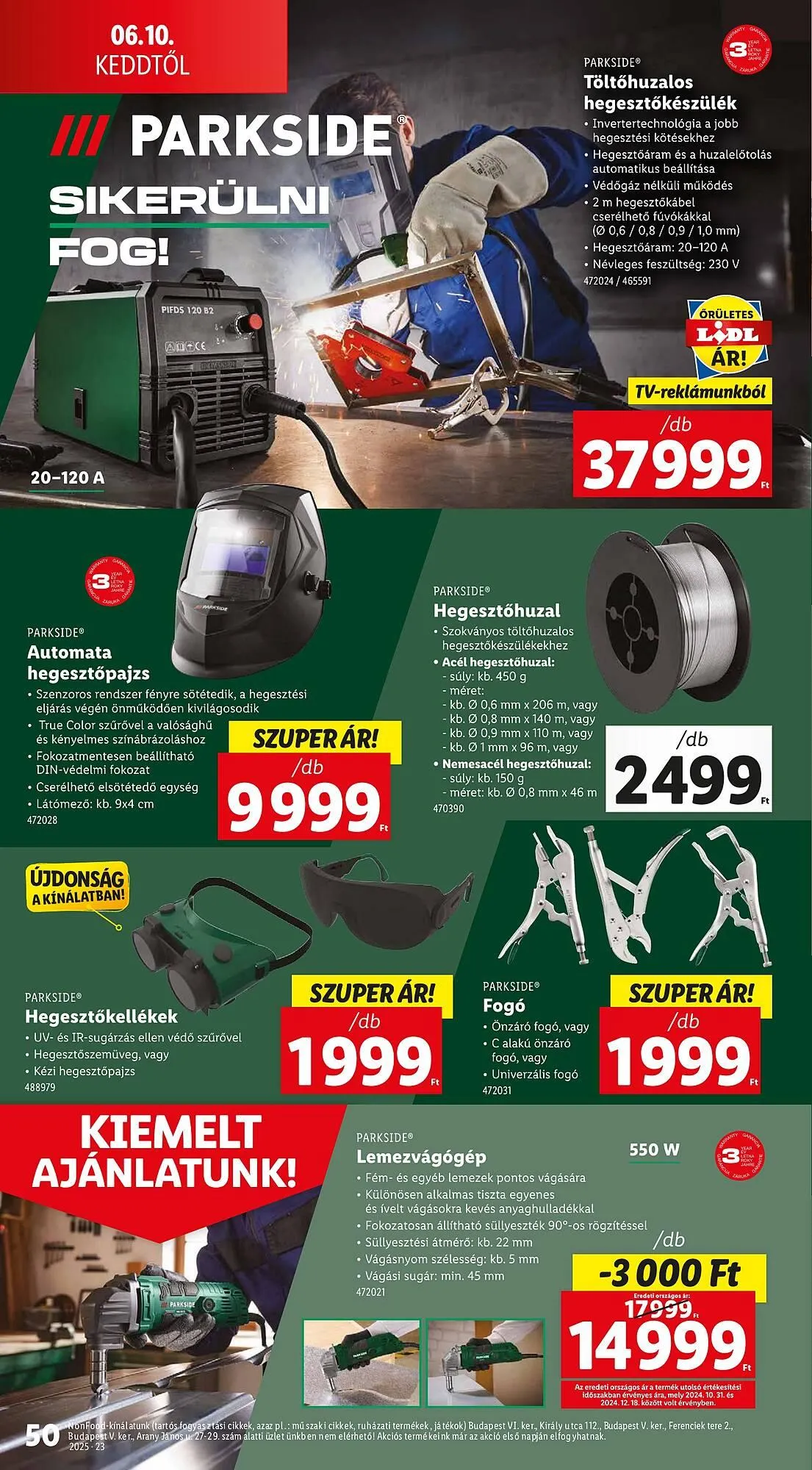 Katalógus Lidl akciós újság június 5.-tól június 11.-ig 2025. - Oldal 50