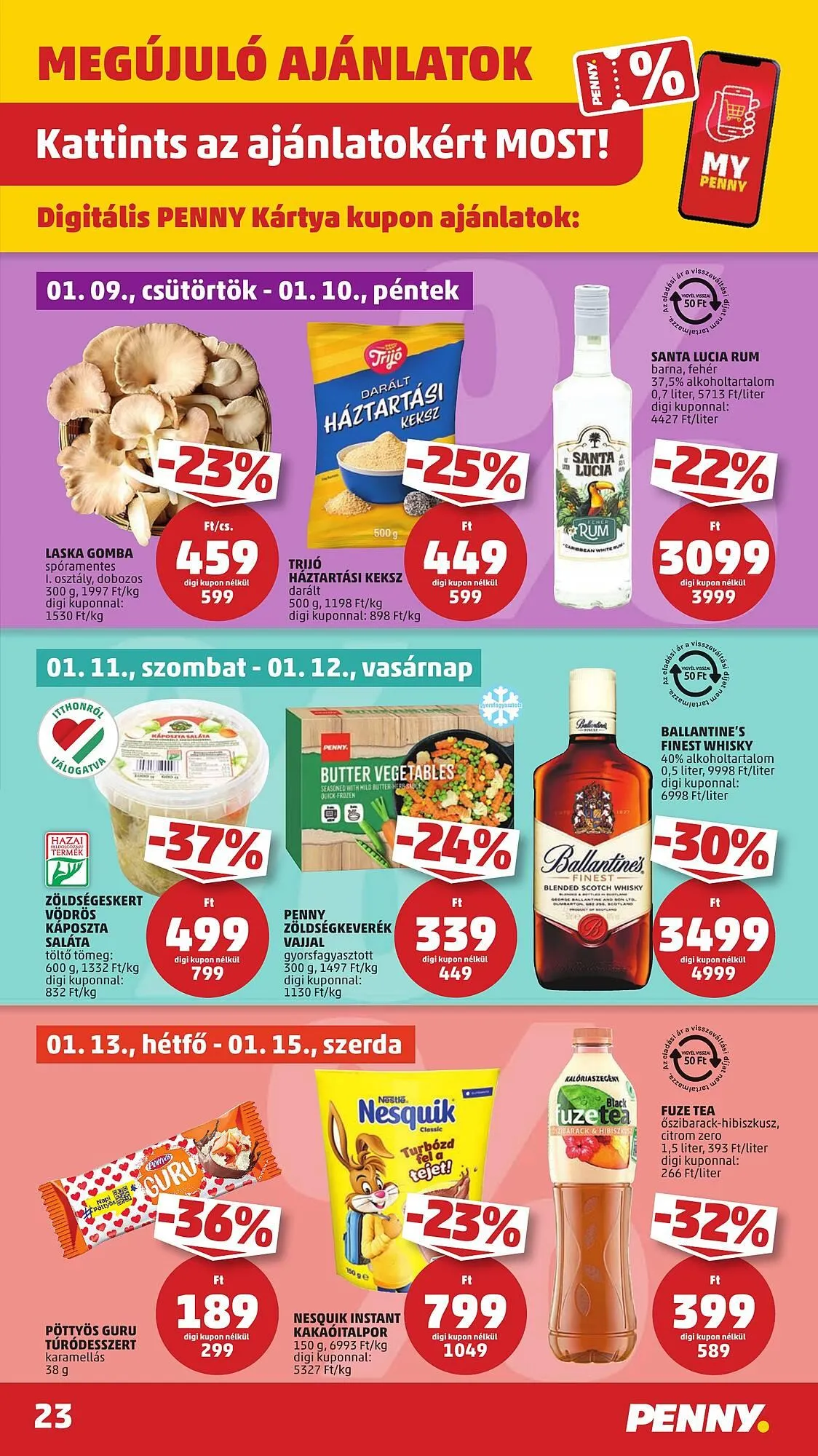 Katalógus PENNY akciós újság január 9.-tól január 15.-ig 2025. - Oldal 27