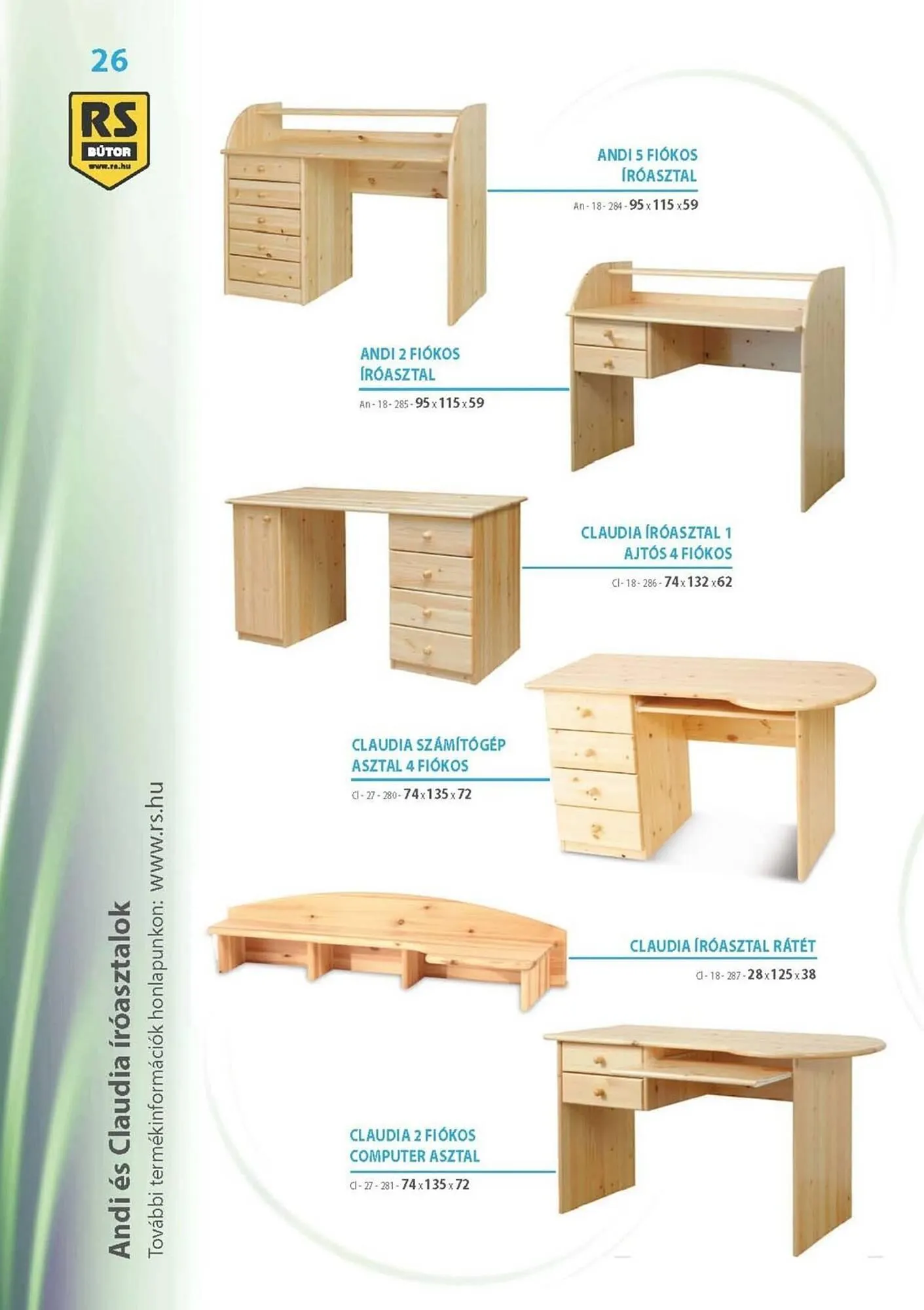 Katalógus RS Bútor katalógus szeptember 11.-tól március 23.-ig 2026. - Oldal 26