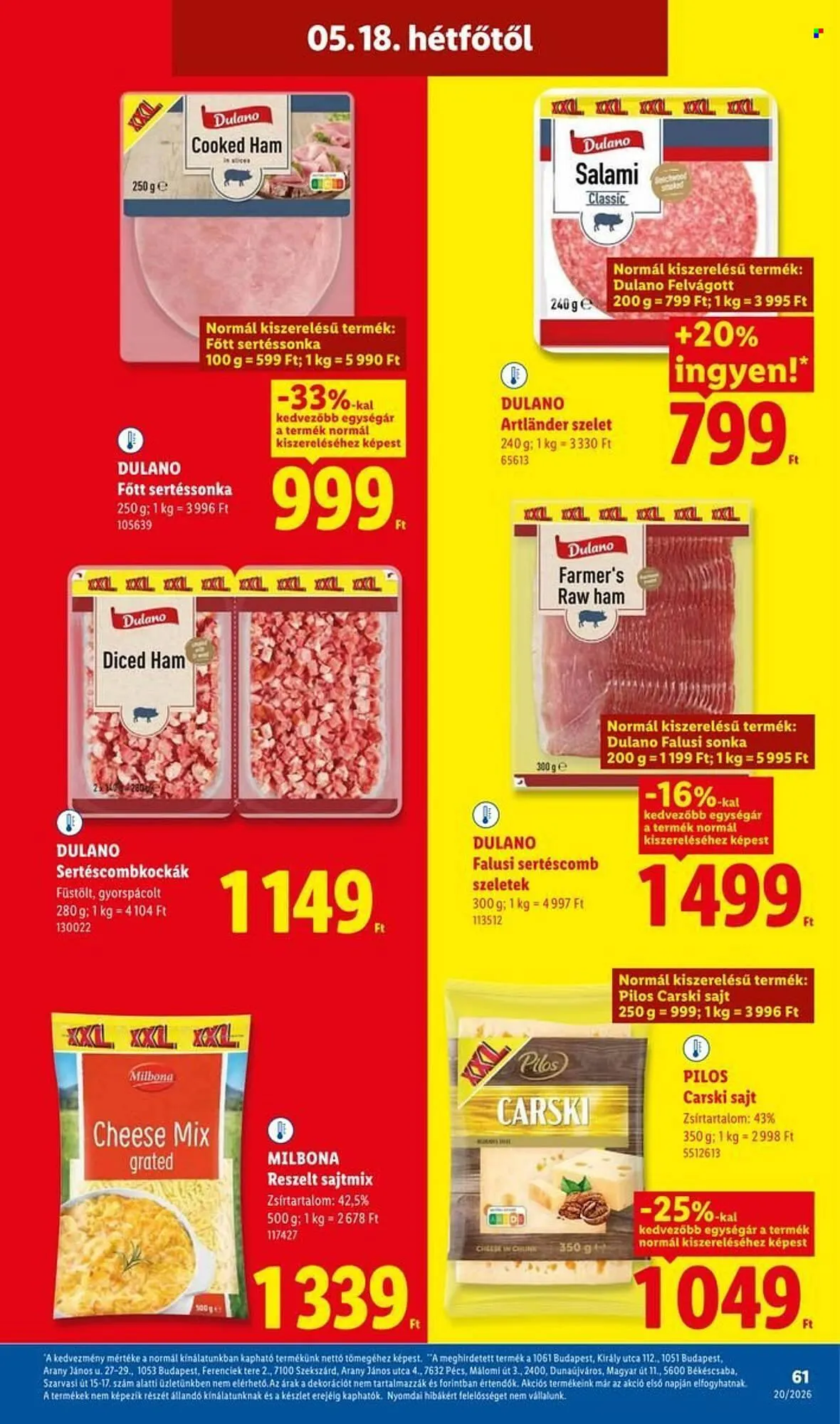 Katalógus Lidl akciós újság május 14.-tól május 20.-ig 2026. - Oldal 61