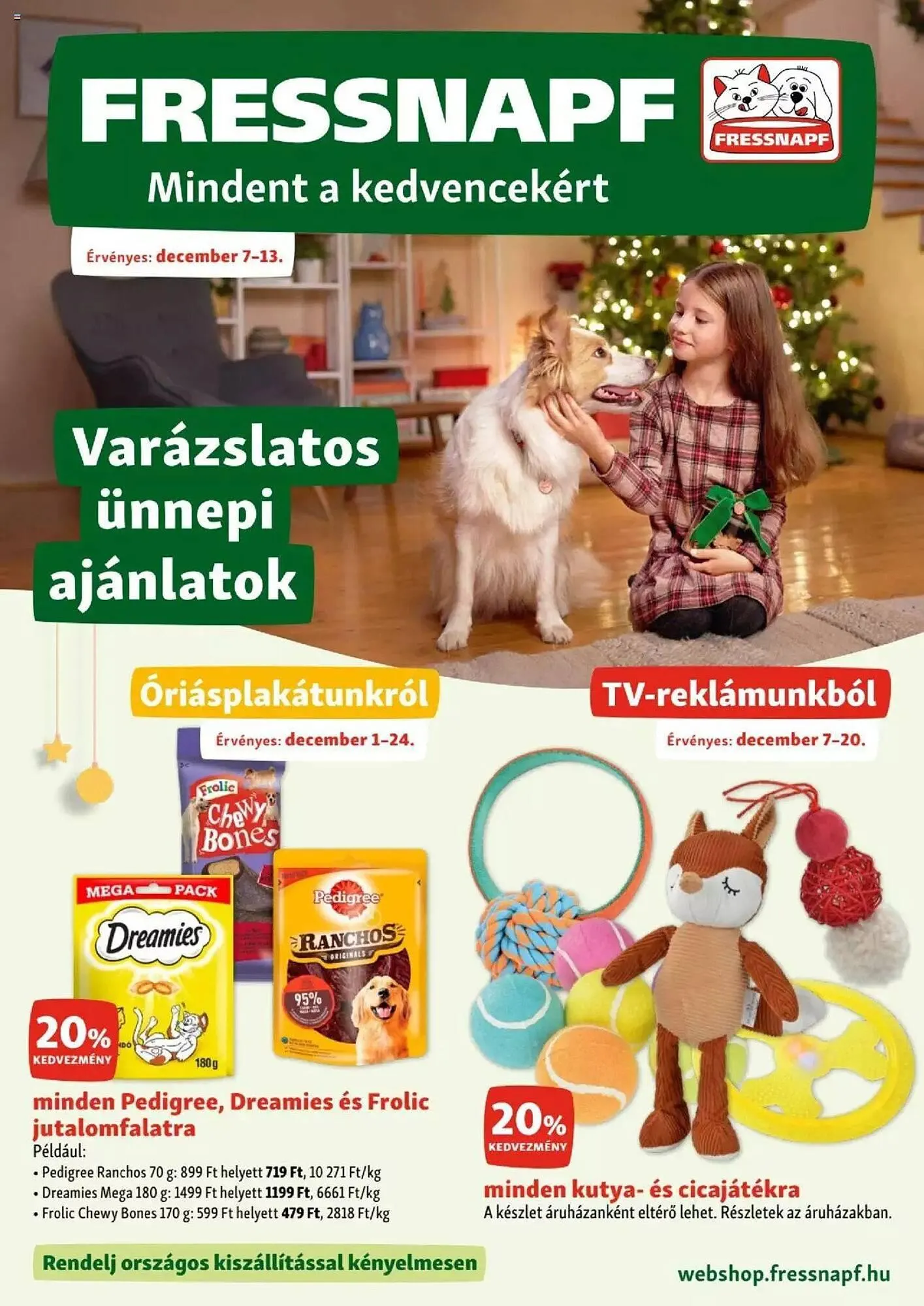 Katalógus Fressnapf akciós újság december 7.-tól december 13.-ig 2023. - Oldal 1